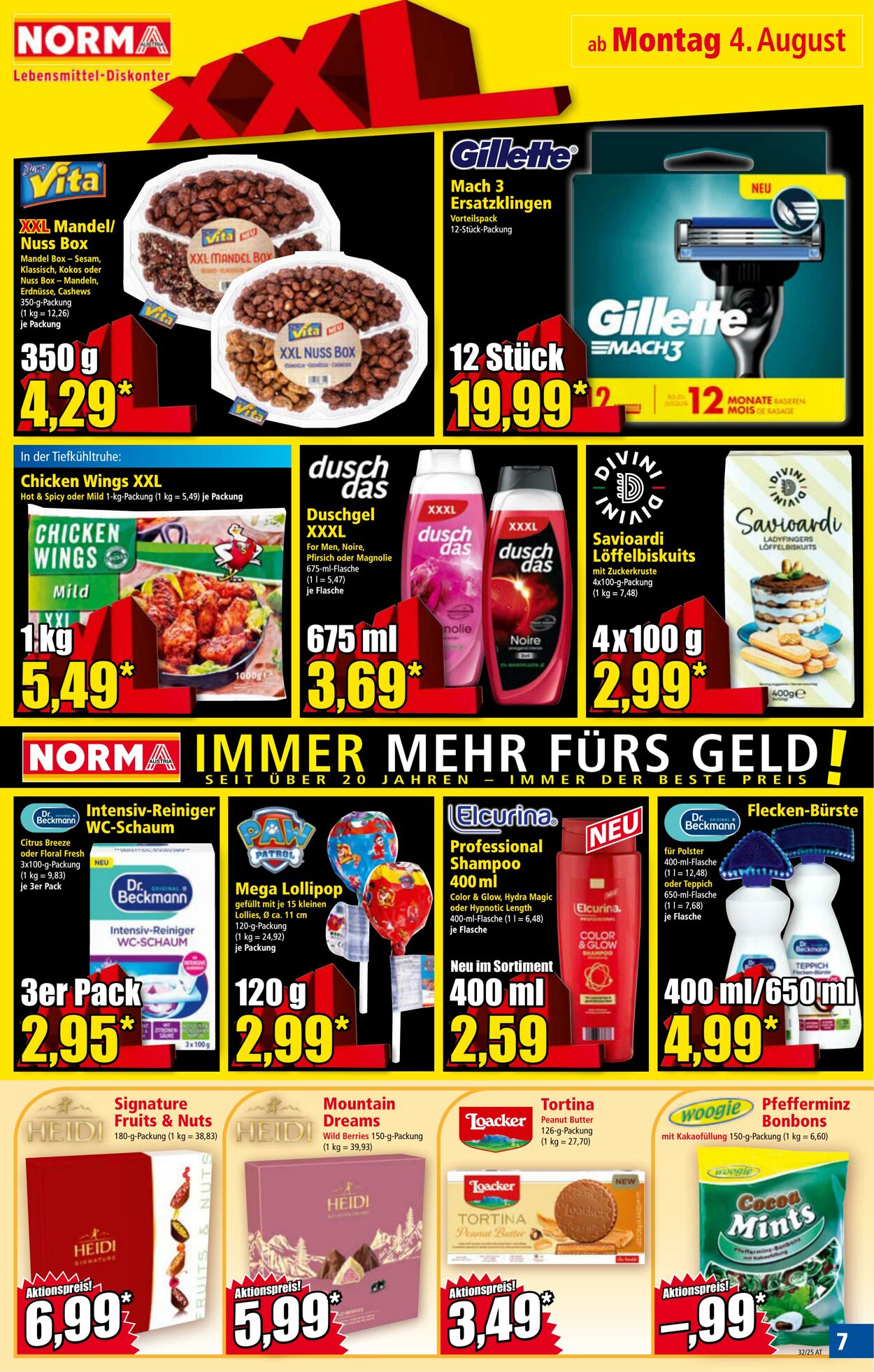 Prospekt Norma 04.08.2025 - 10.08.2025