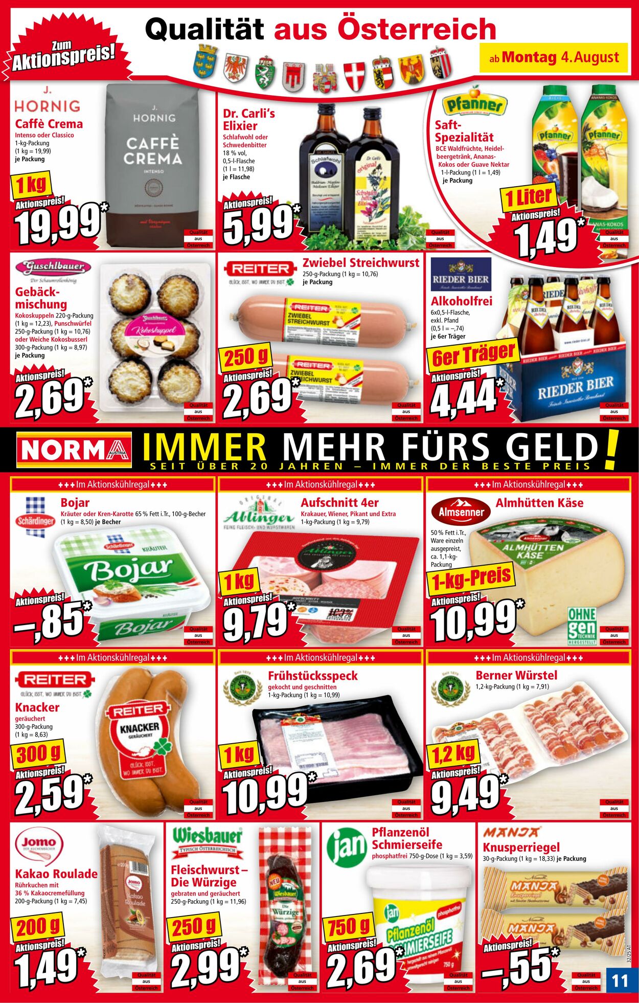 Prospekt Norma 04.08.2025 - 10.08.2025