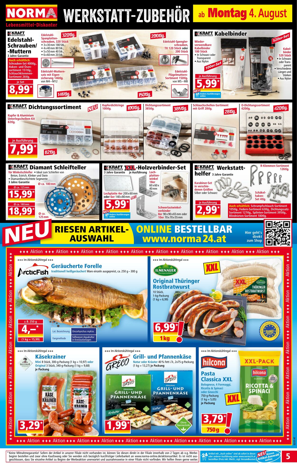 Prospekt Norma 04.08.2025 - 10.08.2025