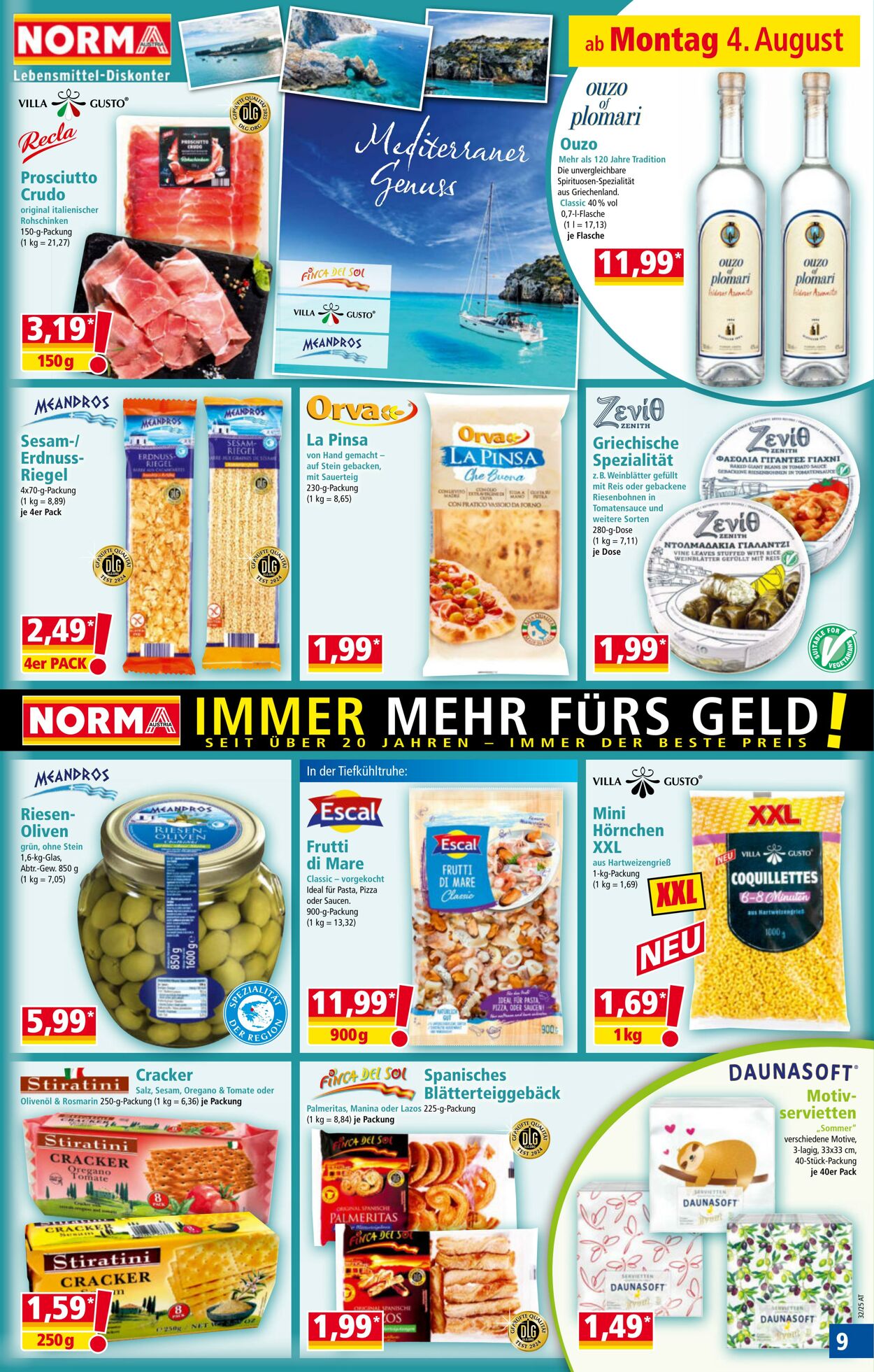 Prospekt Norma 04.08.2025 - 10.08.2025