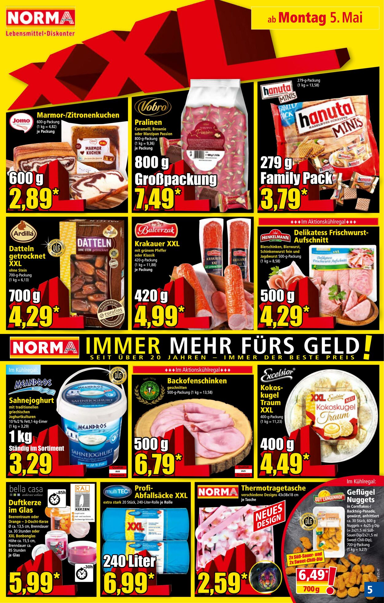 Prospekt Norma 05.05.2025 - 11.05.2025