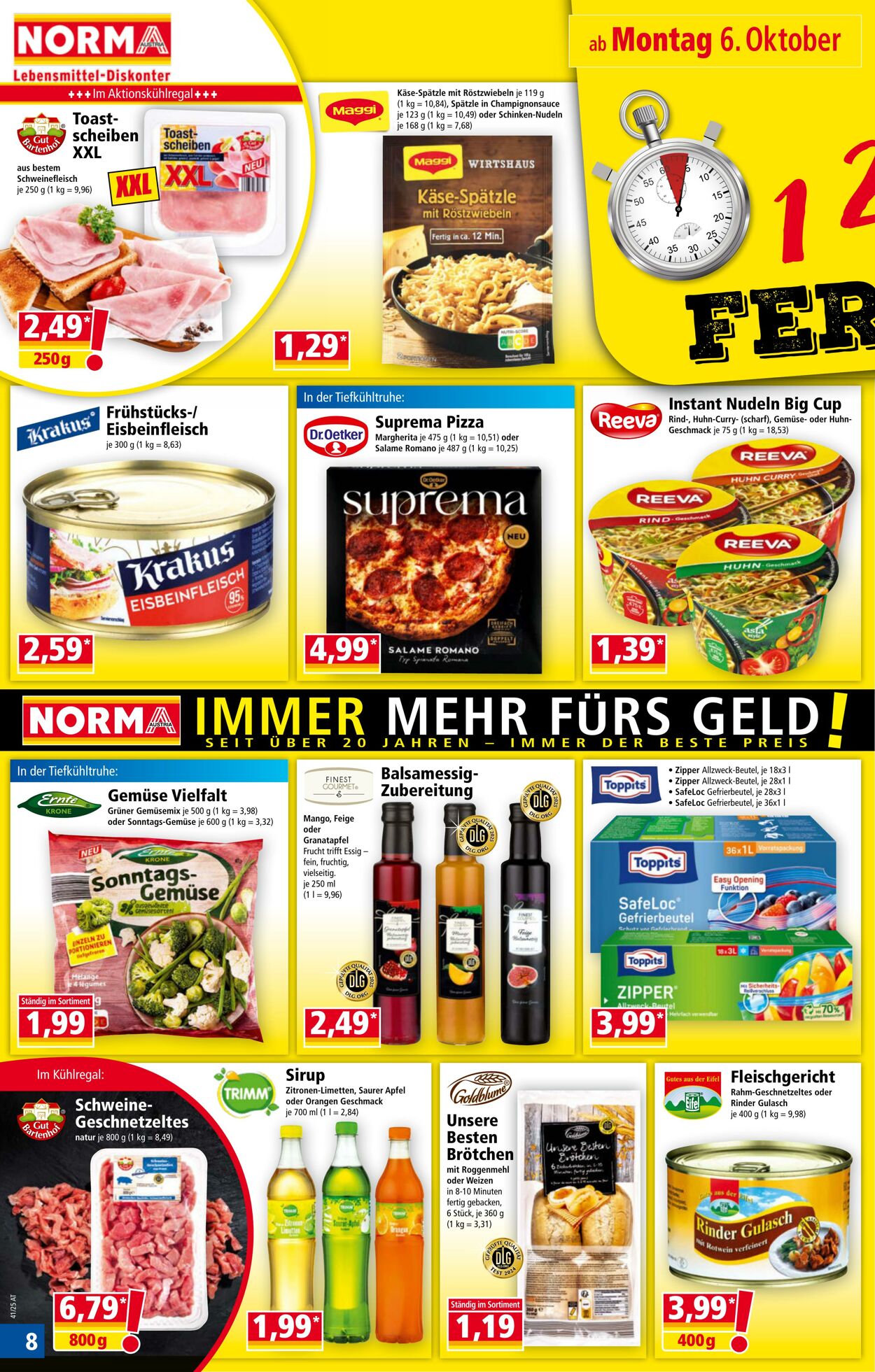 Prospekt Norma 06.10.2025 - 12.10.2025