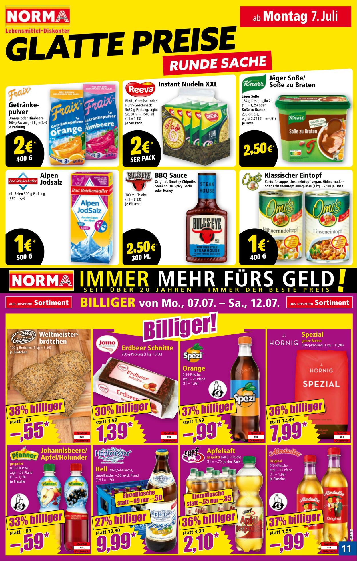 Prospekt Norma 07.07.2025 - 13.07.2025