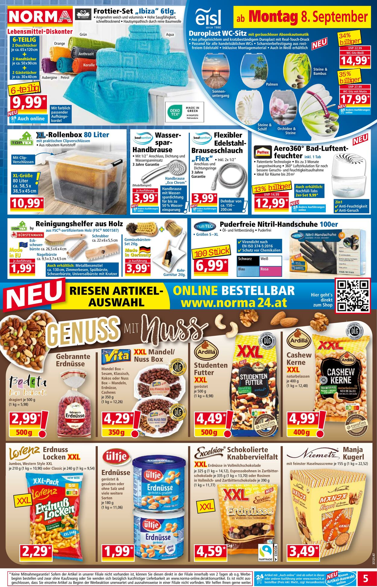 Prospekt Norma 08.09.2025 - 14.09.2025