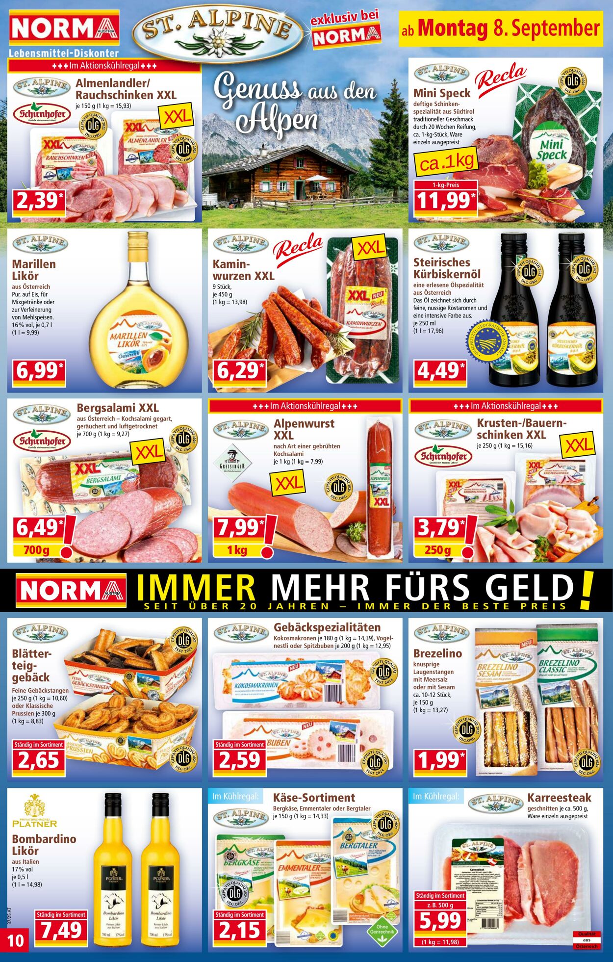 Prospekt Norma 08.09.2025 - 14.09.2025