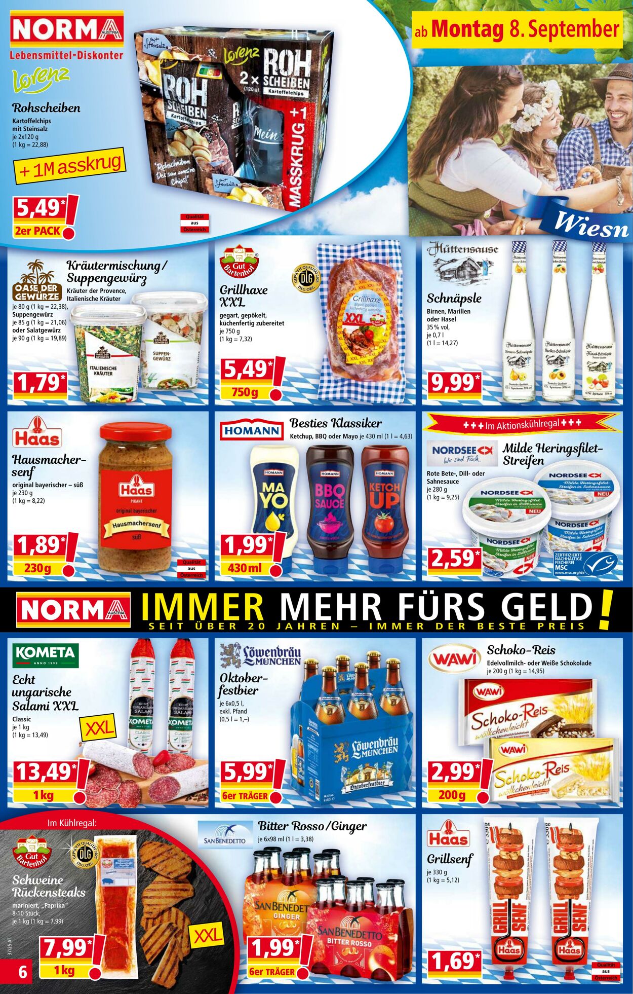 Prospekt Norma 08.09.2025 - 14.09.2025