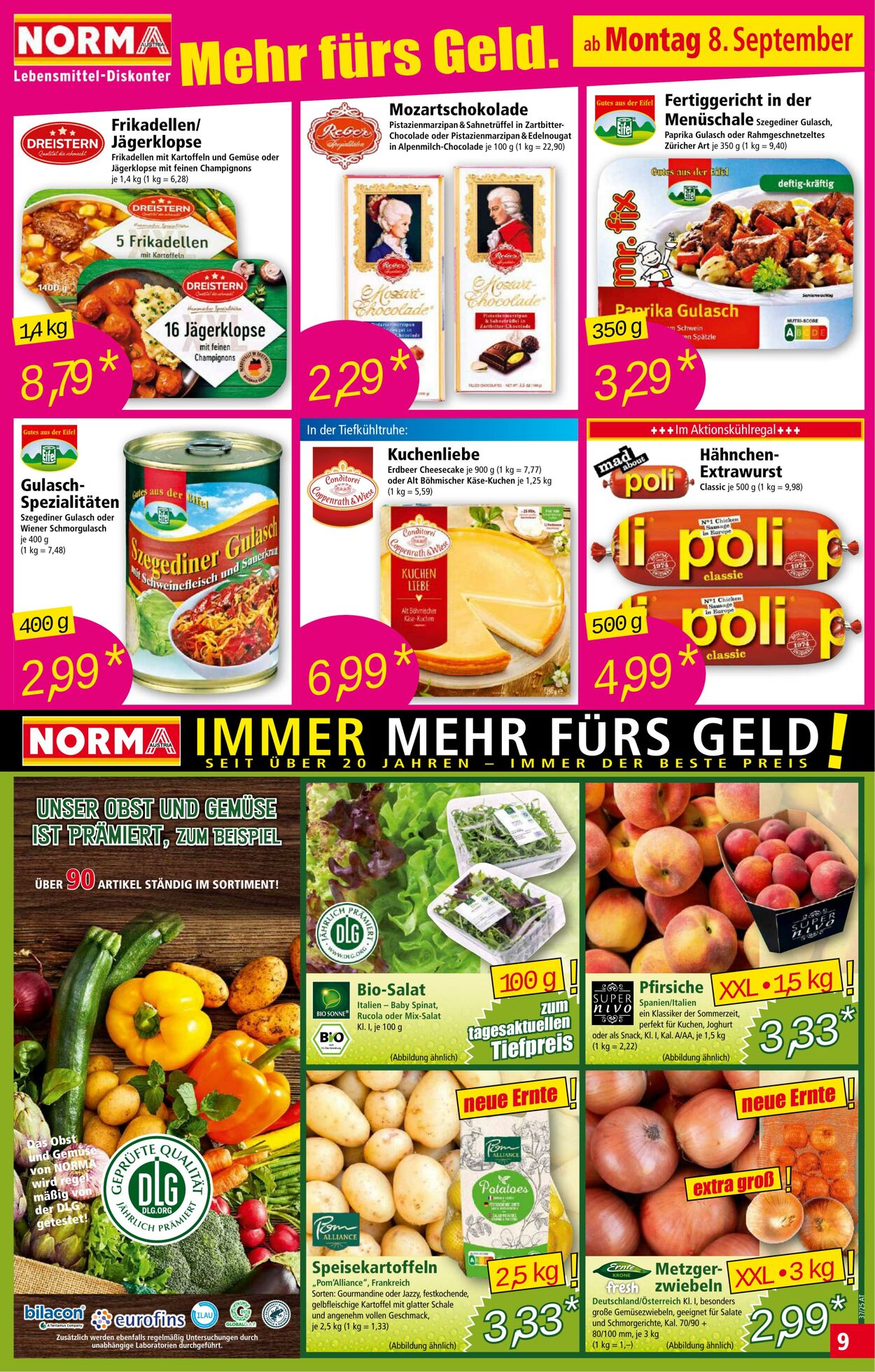 Prospekt Norma 08.09.2025 - 14.09.2025