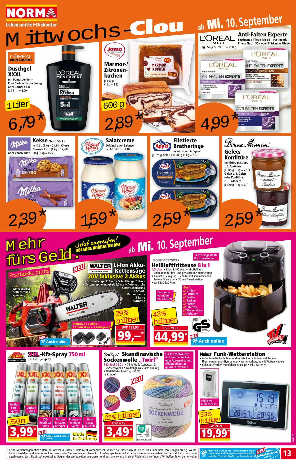 Prospekt Norma 08.09.2025 - 14.09.2025