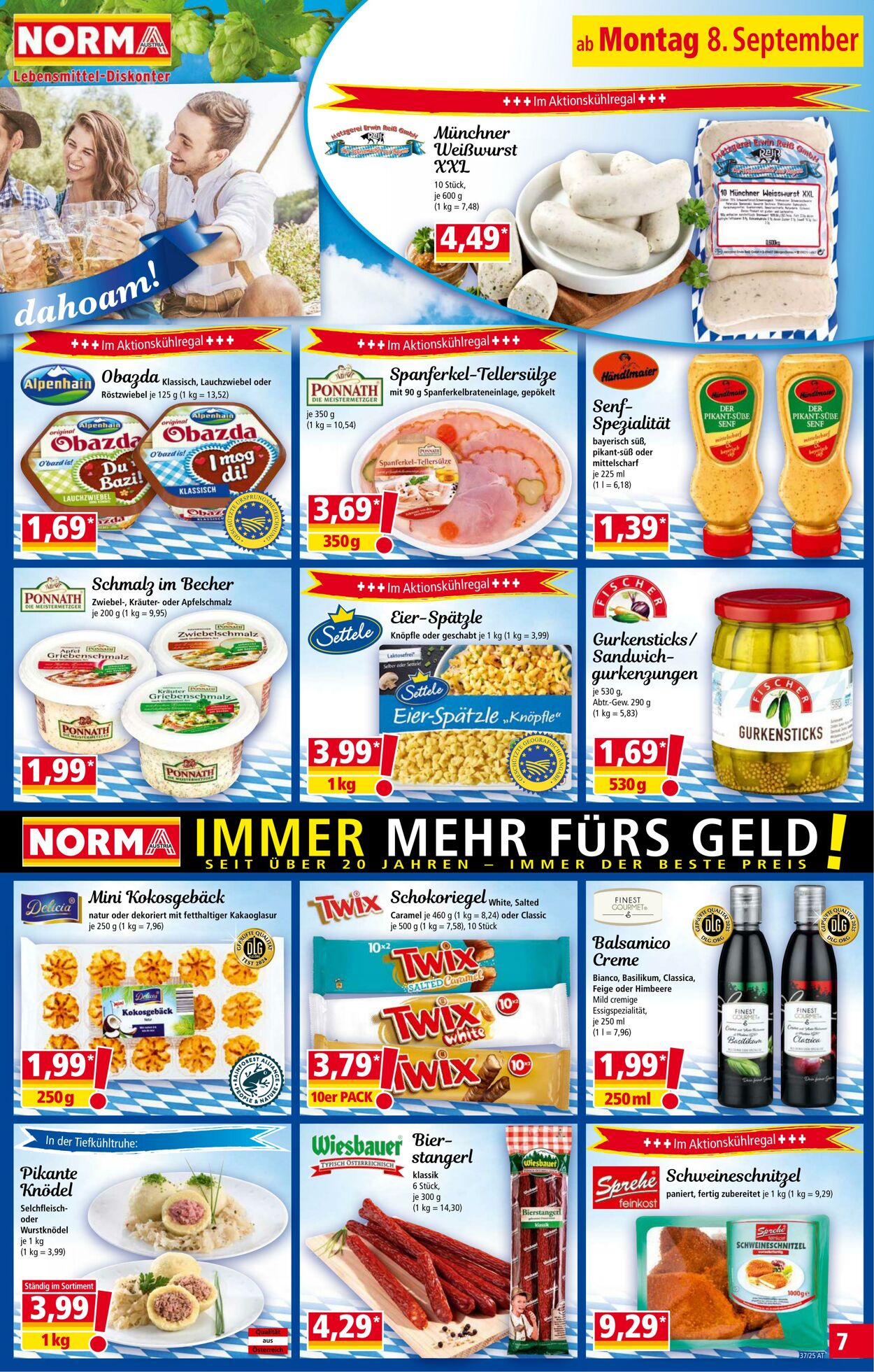 Prospekt Norma 08.09.2025 - 14.09.2025