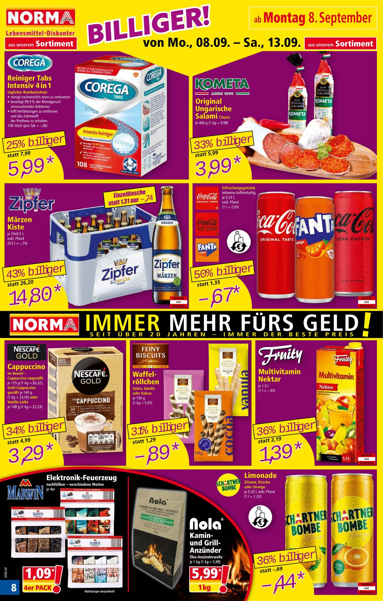 Prospekt Norma 08.09.2025 - 14.09.2025