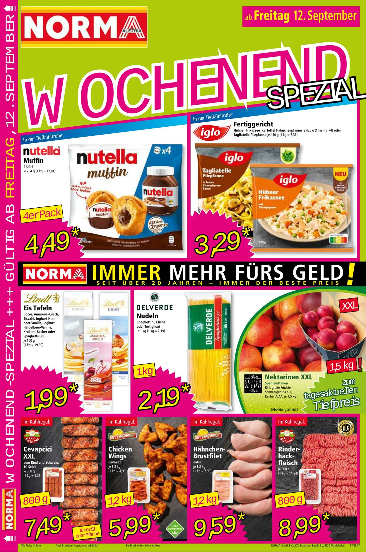 Prospekt Norma 08.09.2025 - 14.09.2025