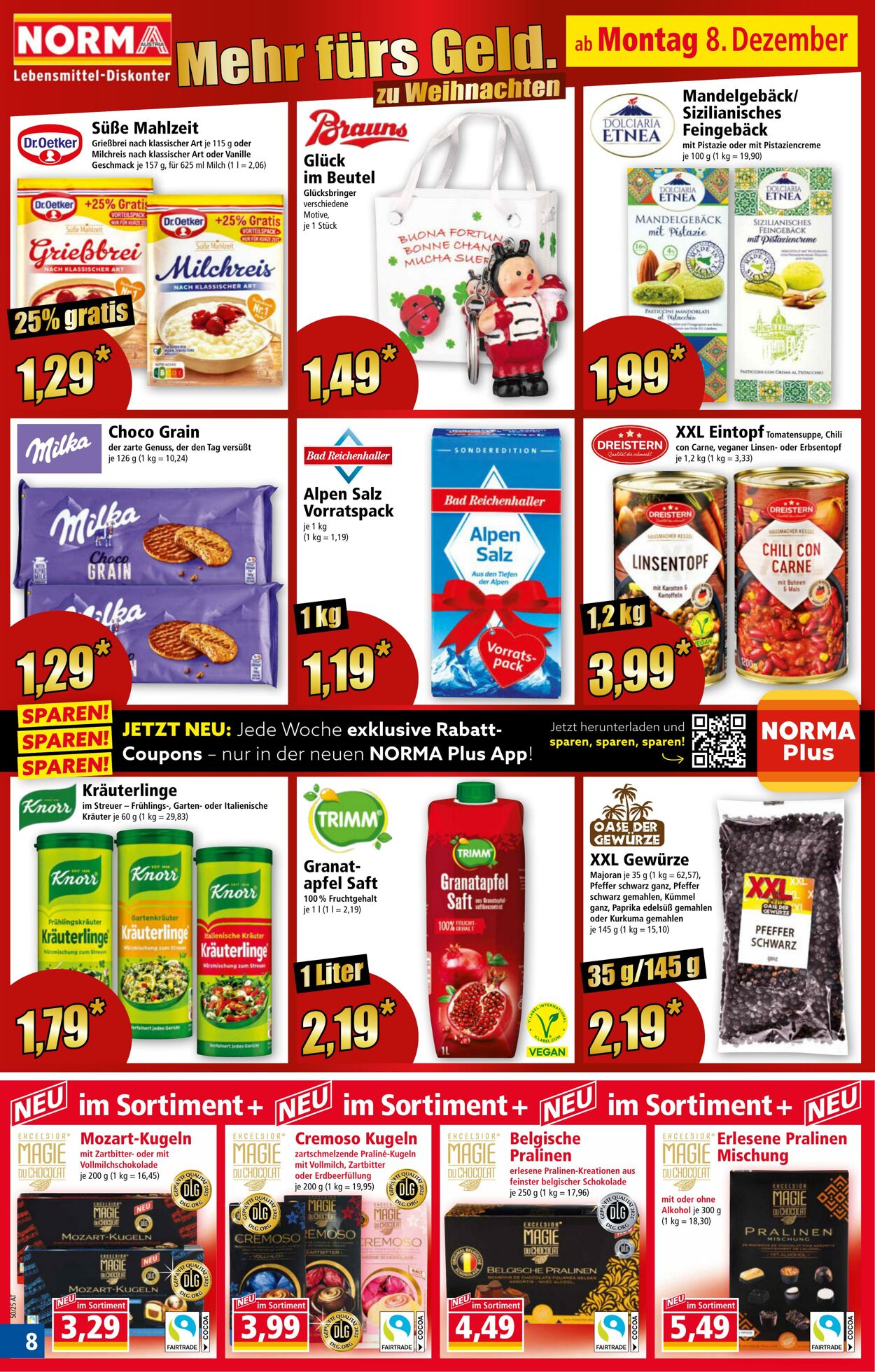 Prospekt Norma 08.12.2025 - 14.12.2025