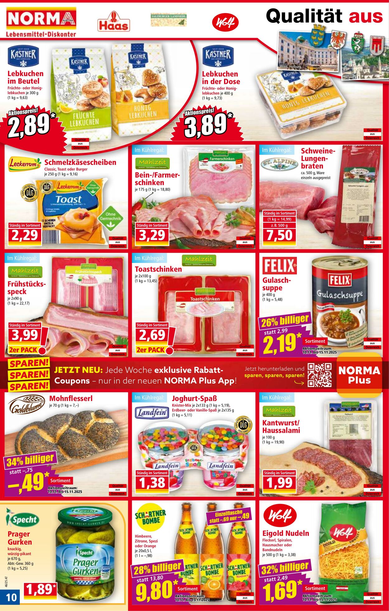 Prospekt Norma 10.11.2025 - 16.11.2025