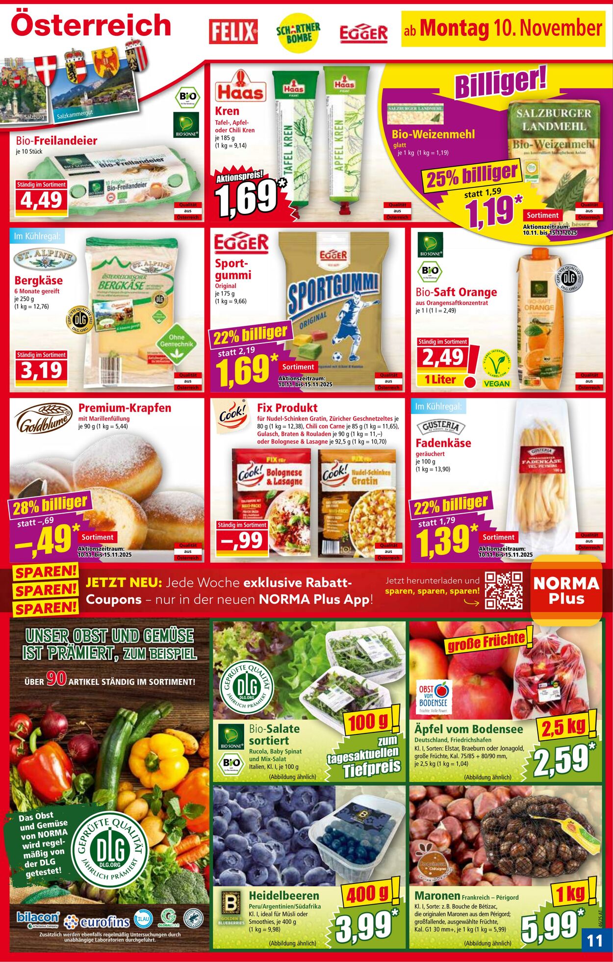 Prospekt Norma 10.11.2025 - 16.11.2025