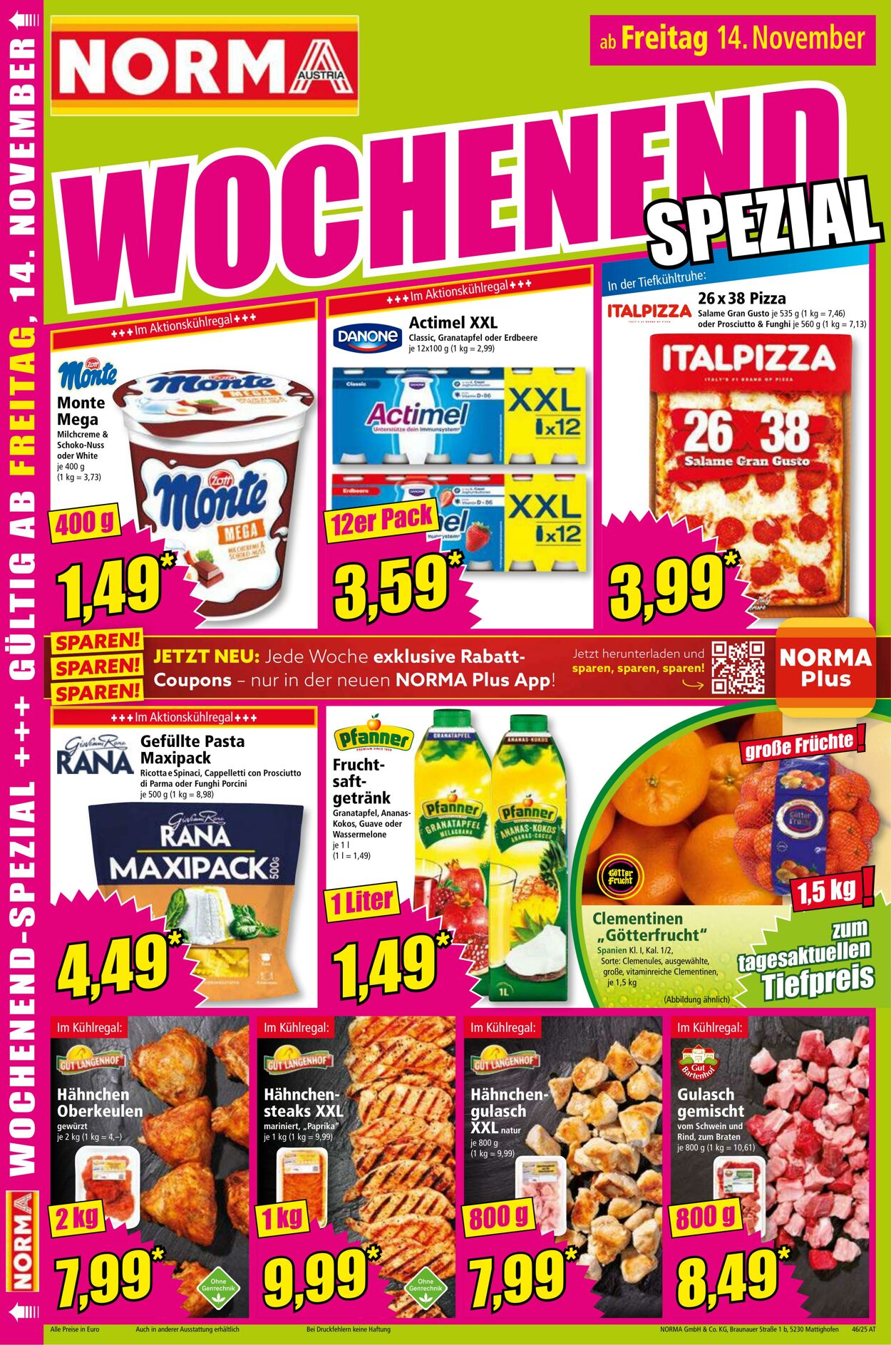 Prospekt Norma 10.11.2025 - 16.11.2025