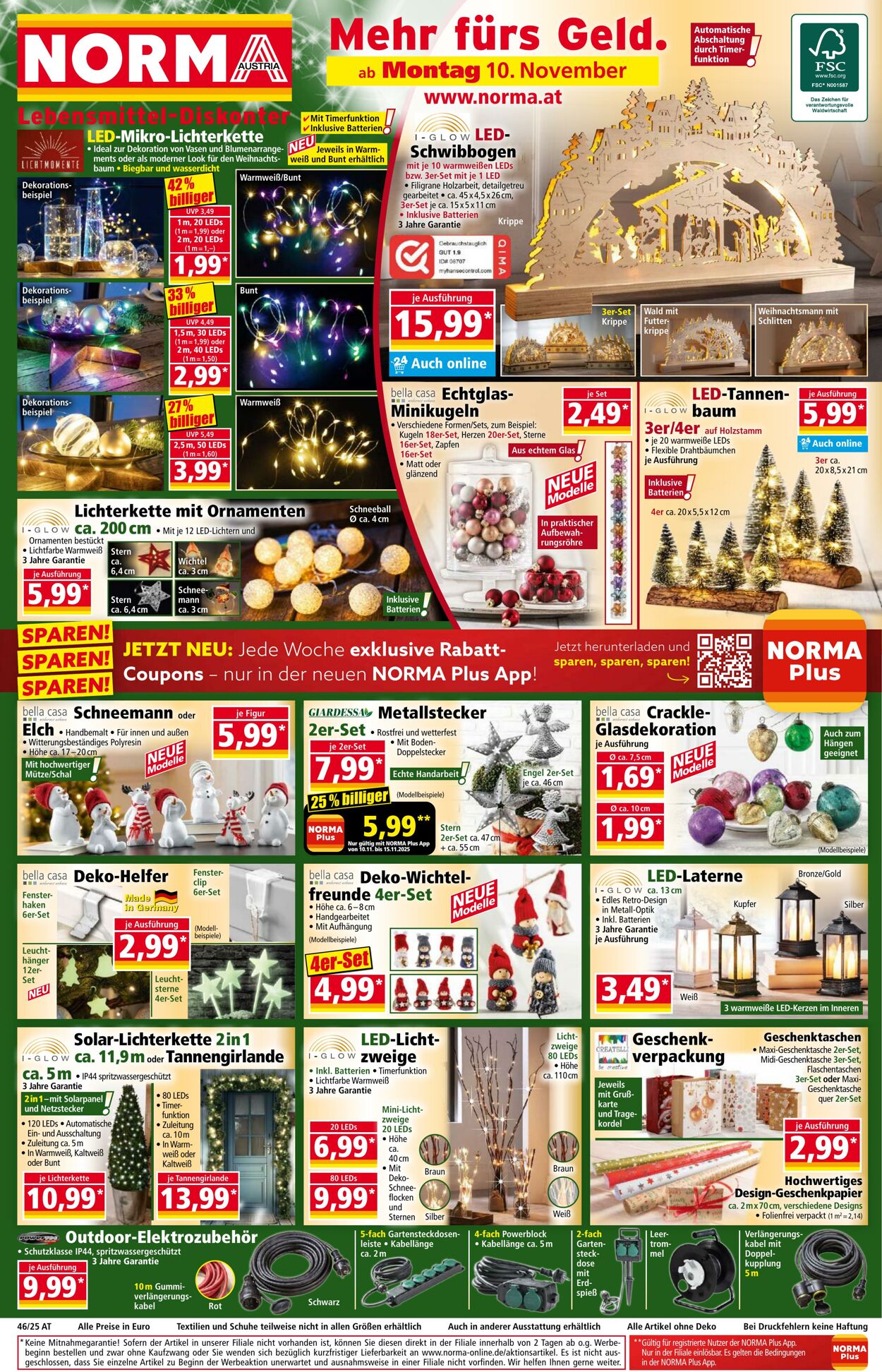 Prospekt Norma - Angebote für die Woche ab Montag, 10.11.
Prospekt teilen: 10 Nov, 2025 - 16 Nov, 2025
