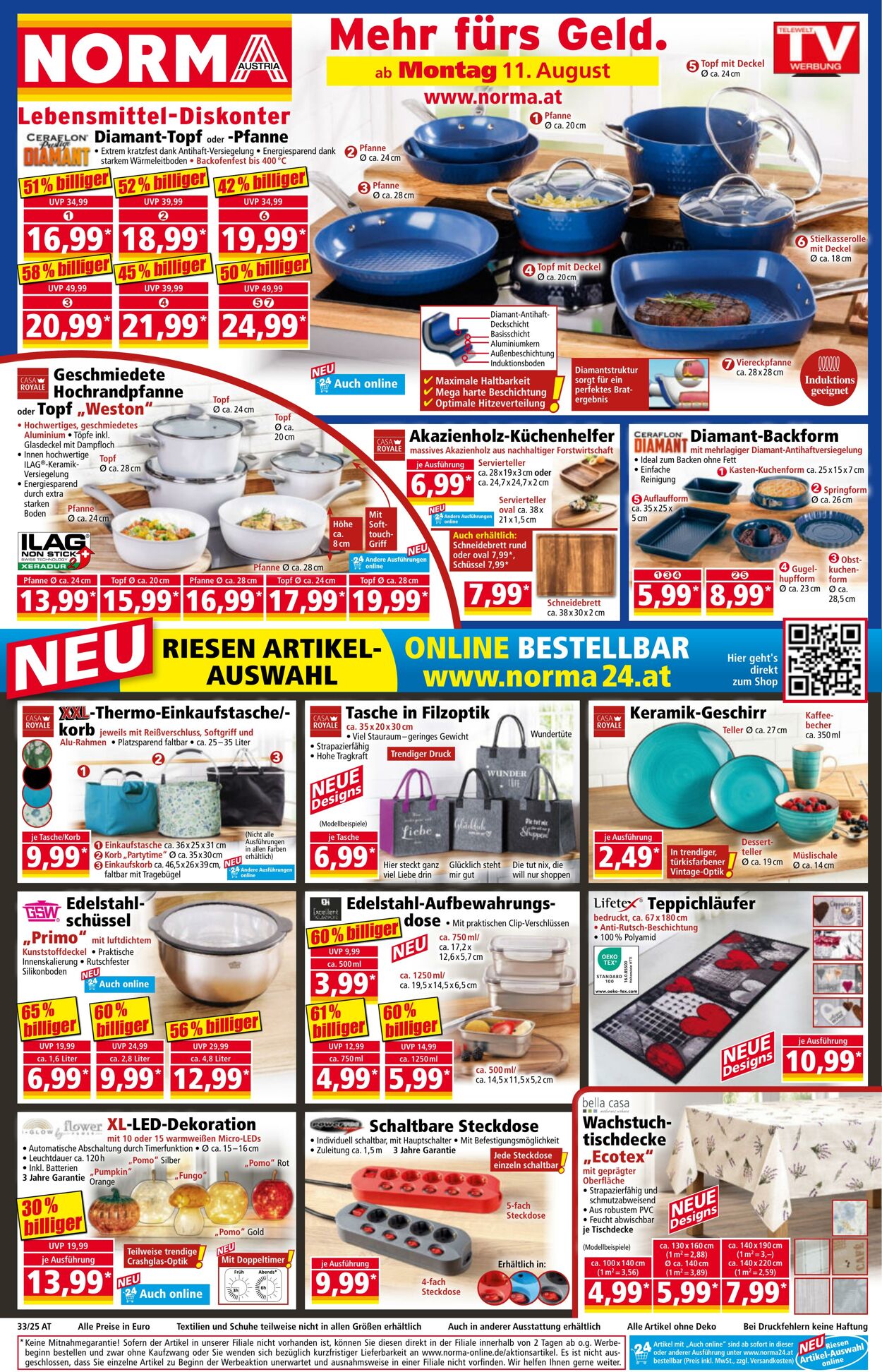 Prospekt Norma 11.08.2025 - 17.08.2025