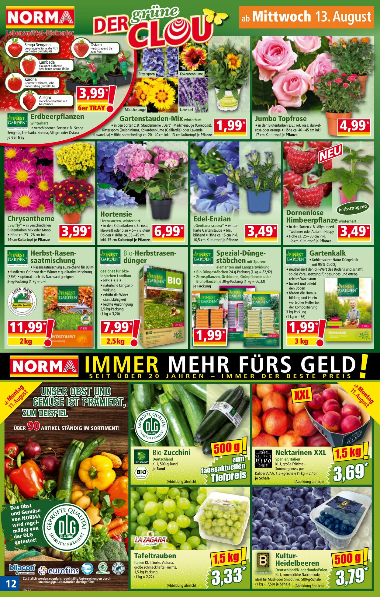 Prospekt Norma 11.08.2025 - 17.08.2025