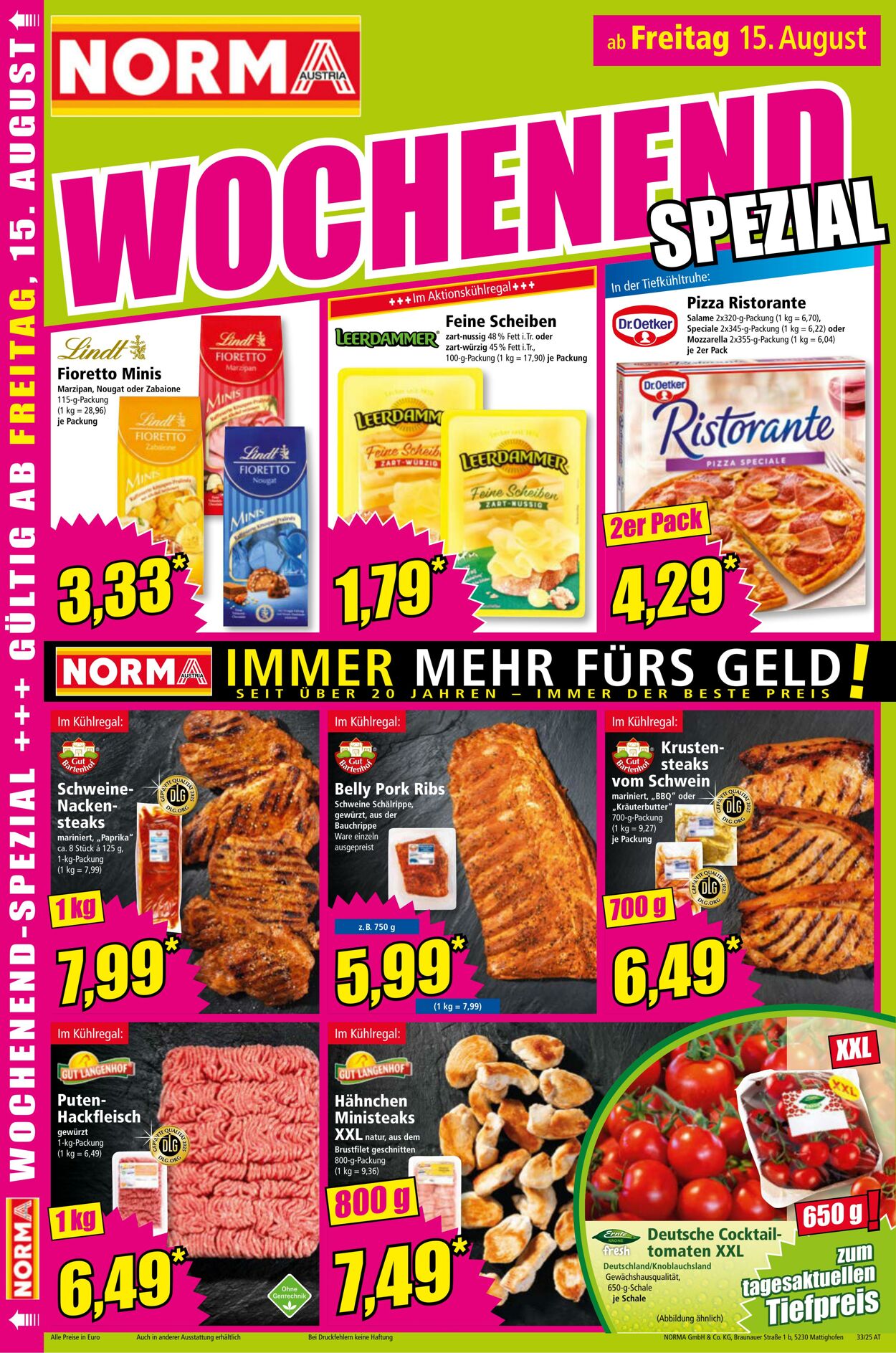 Prospekt Norma 11.08.2025 - 17.08.2025