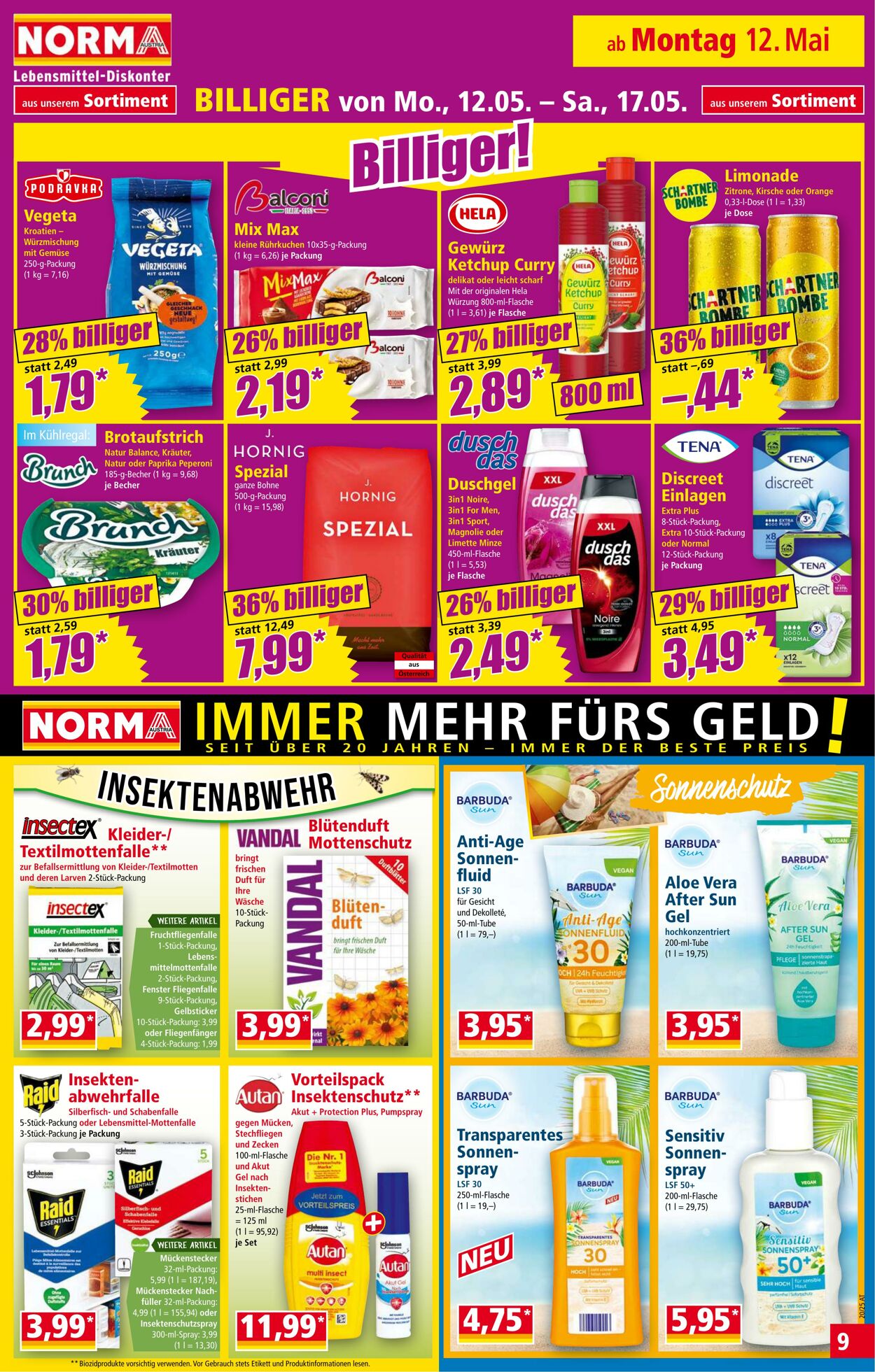 Prospekt Norma 12.05.2025 - 18.05.2025