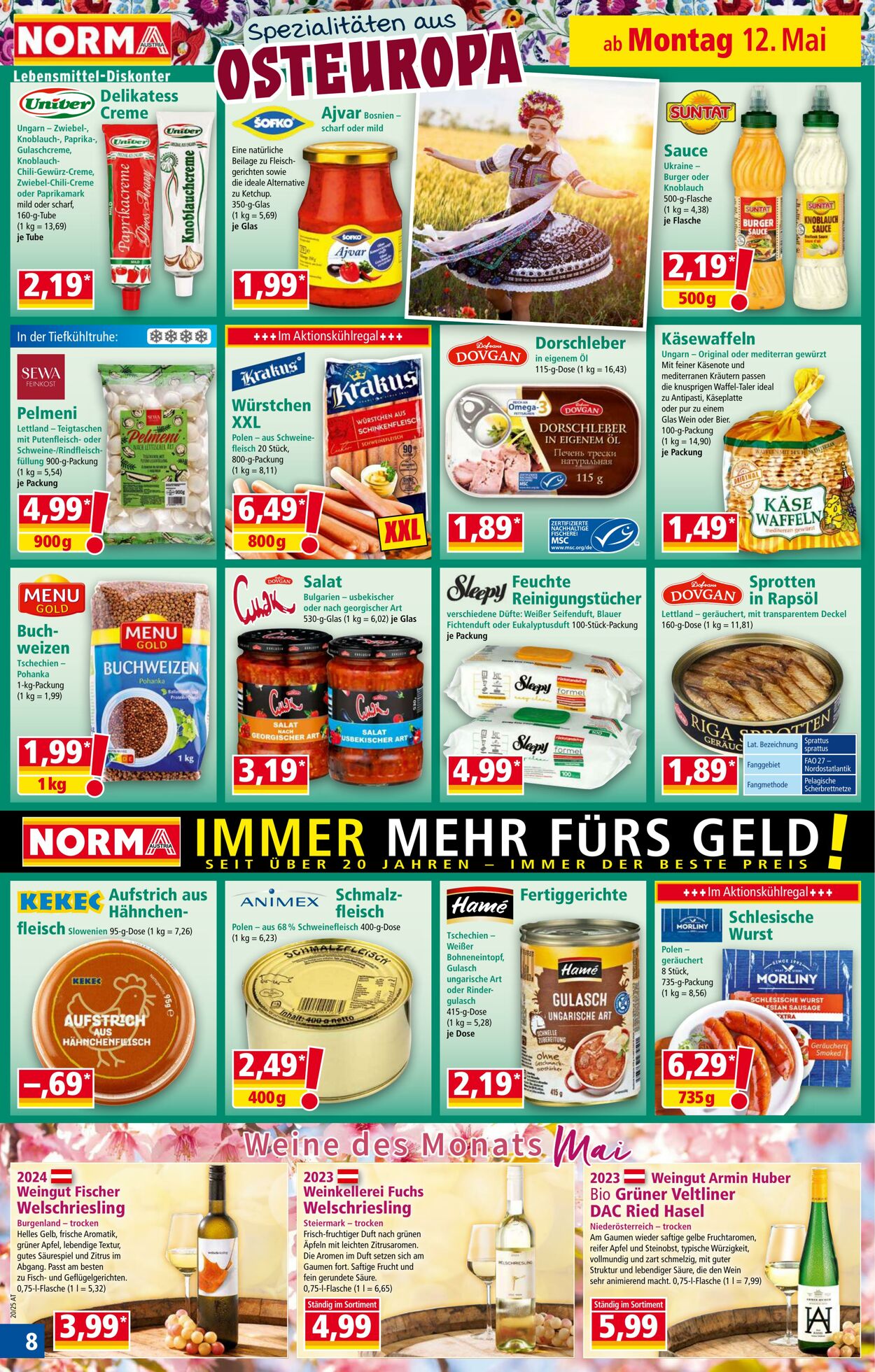 Prospekt Norma 12.05.2025 - 18.05.2025