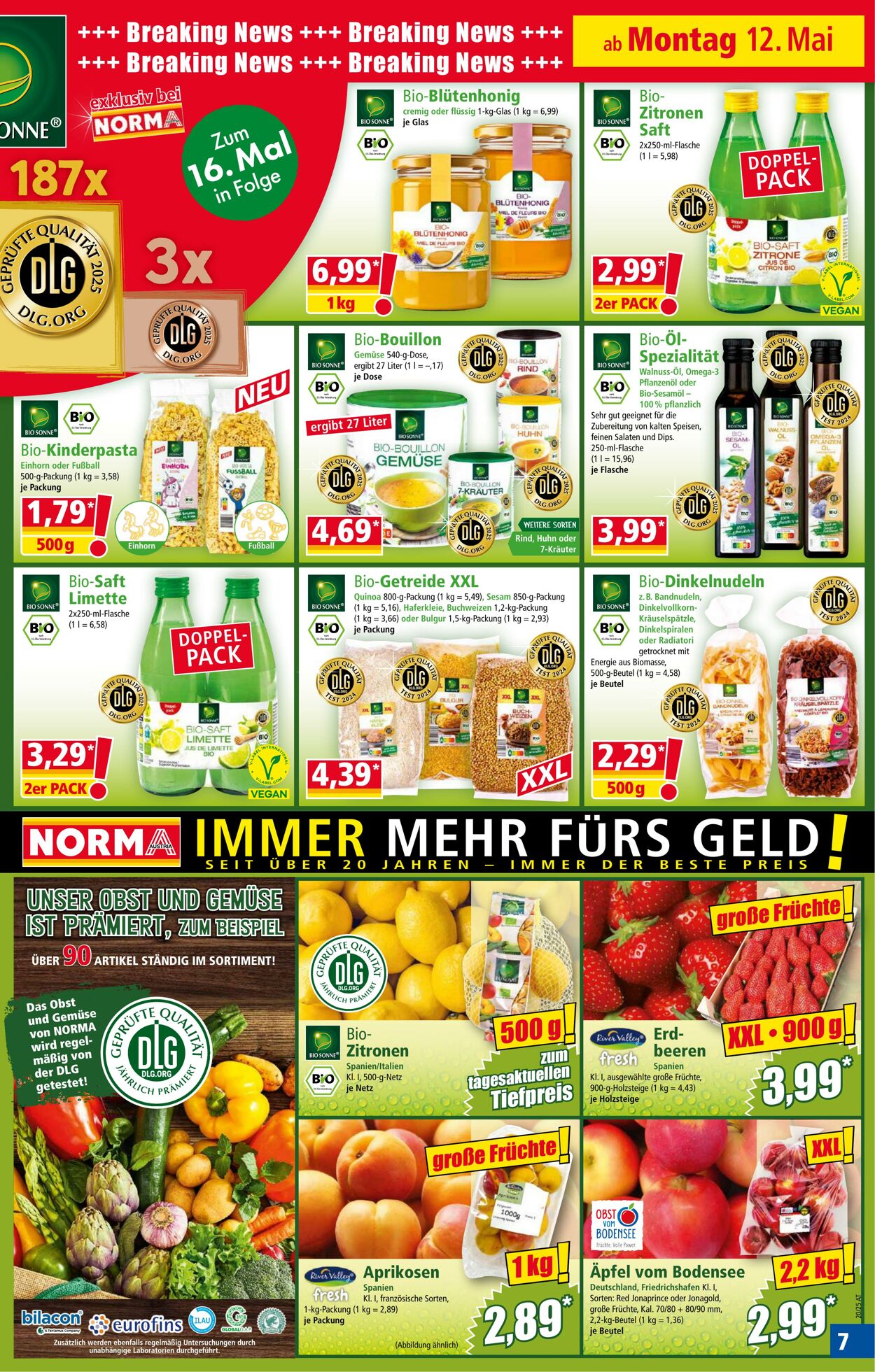 Prospekt Norma 12.05.2025 - 18.05.2025