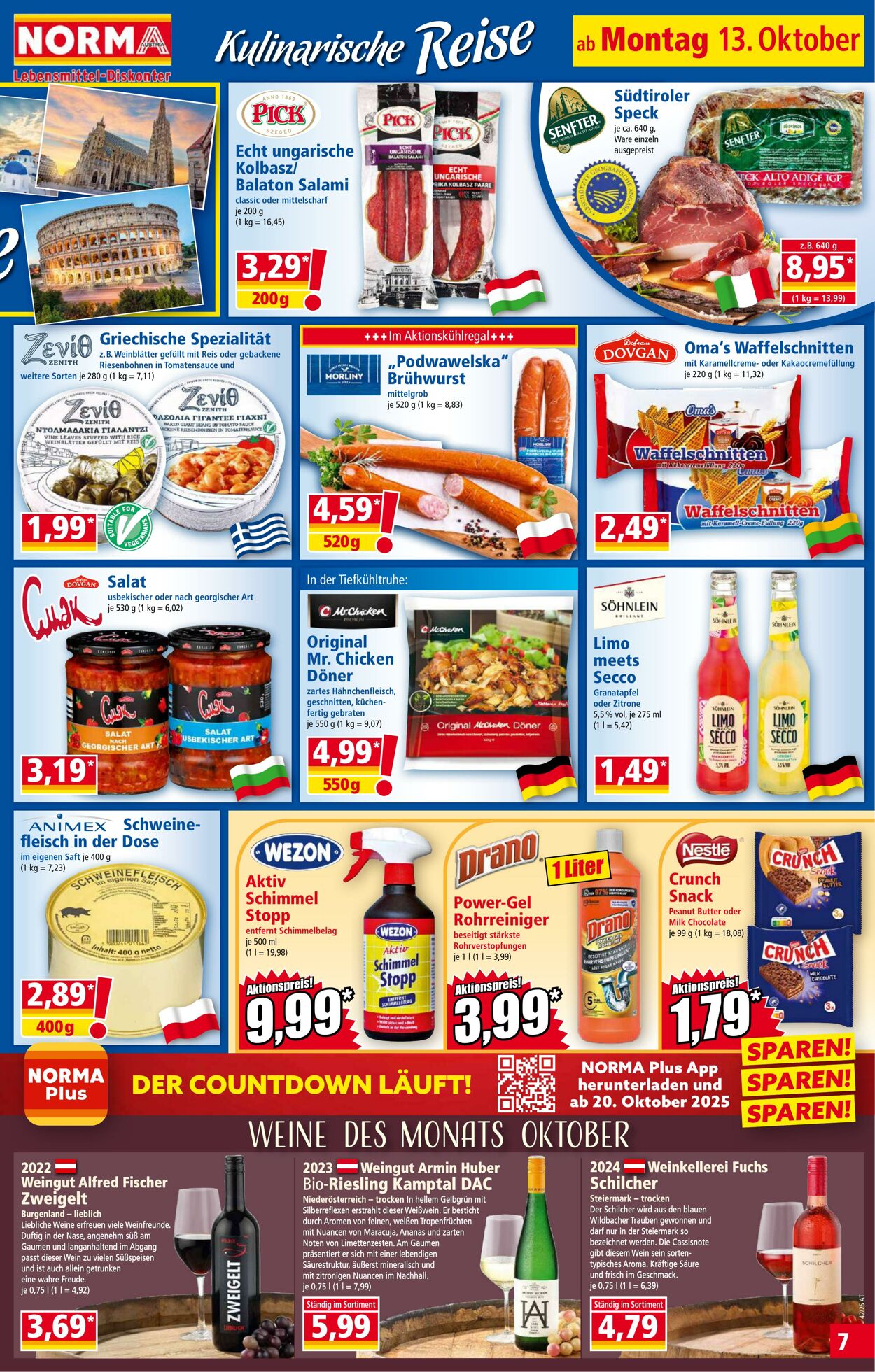 Prospekt Norma 13.10.2025 - 19.10.2025
