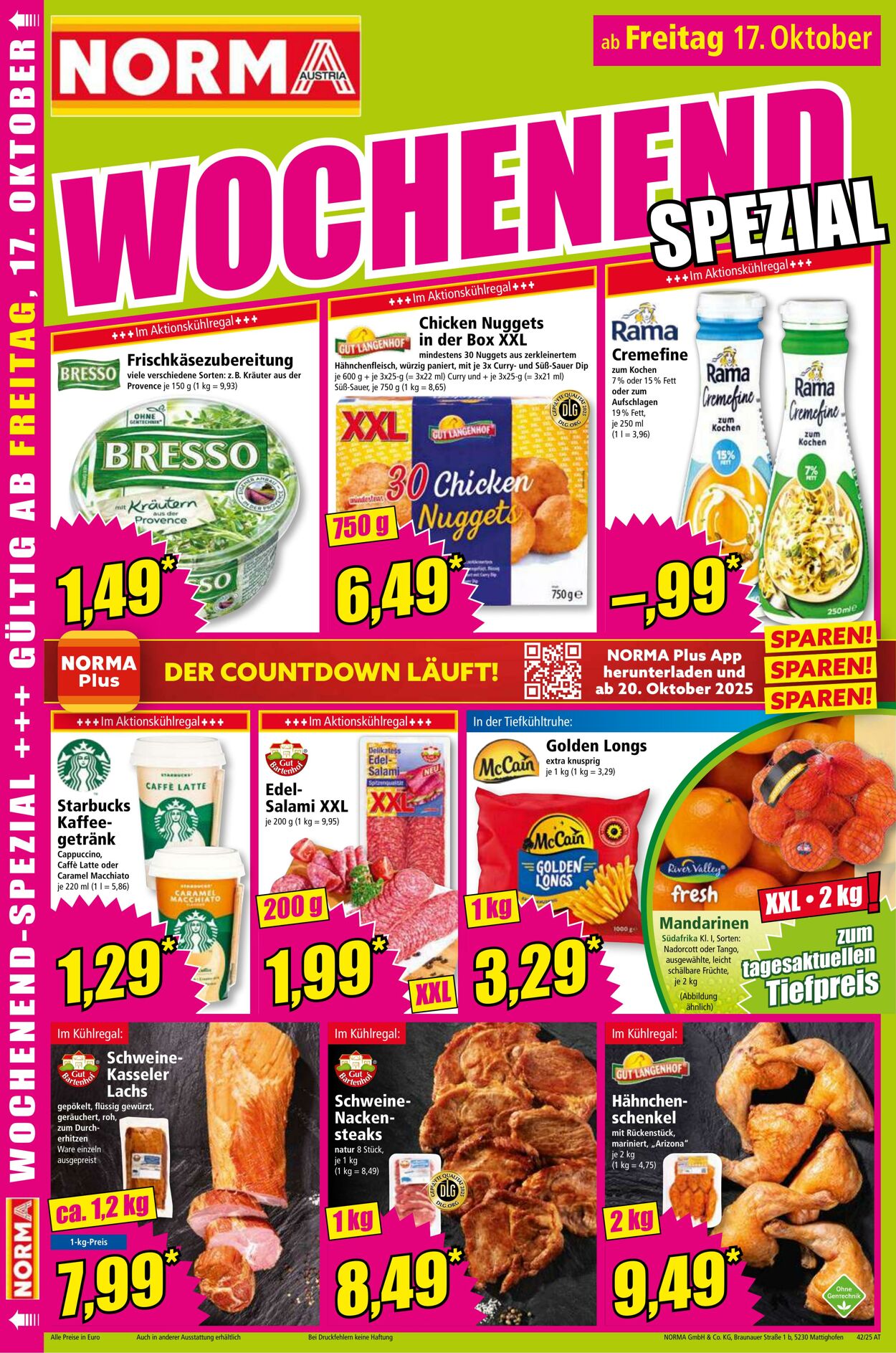 Prospekt Norma 13.10.2025 - 19.10.2025