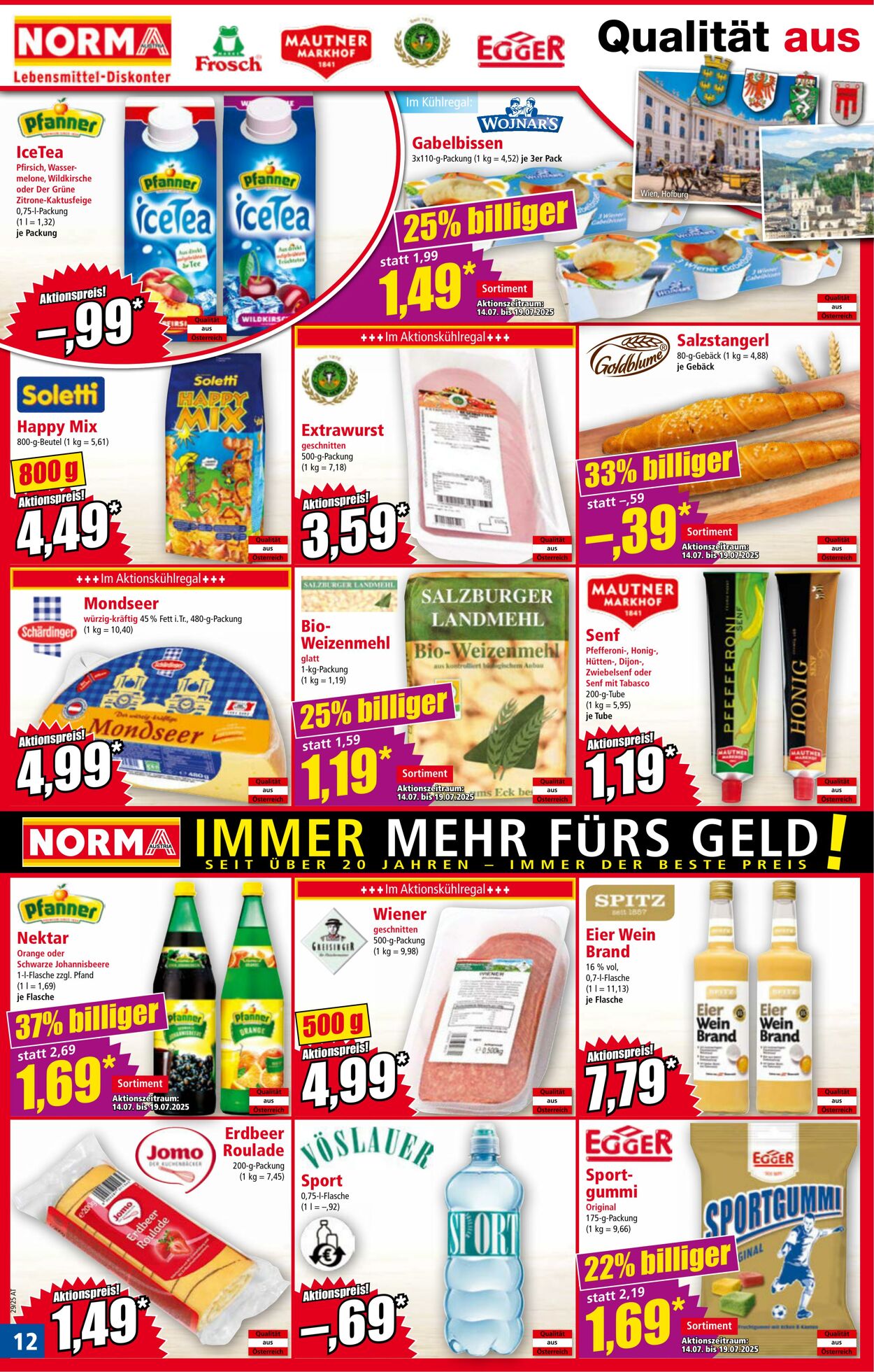 Prospekt Norma 14.07.2025 - 20.07.2025
