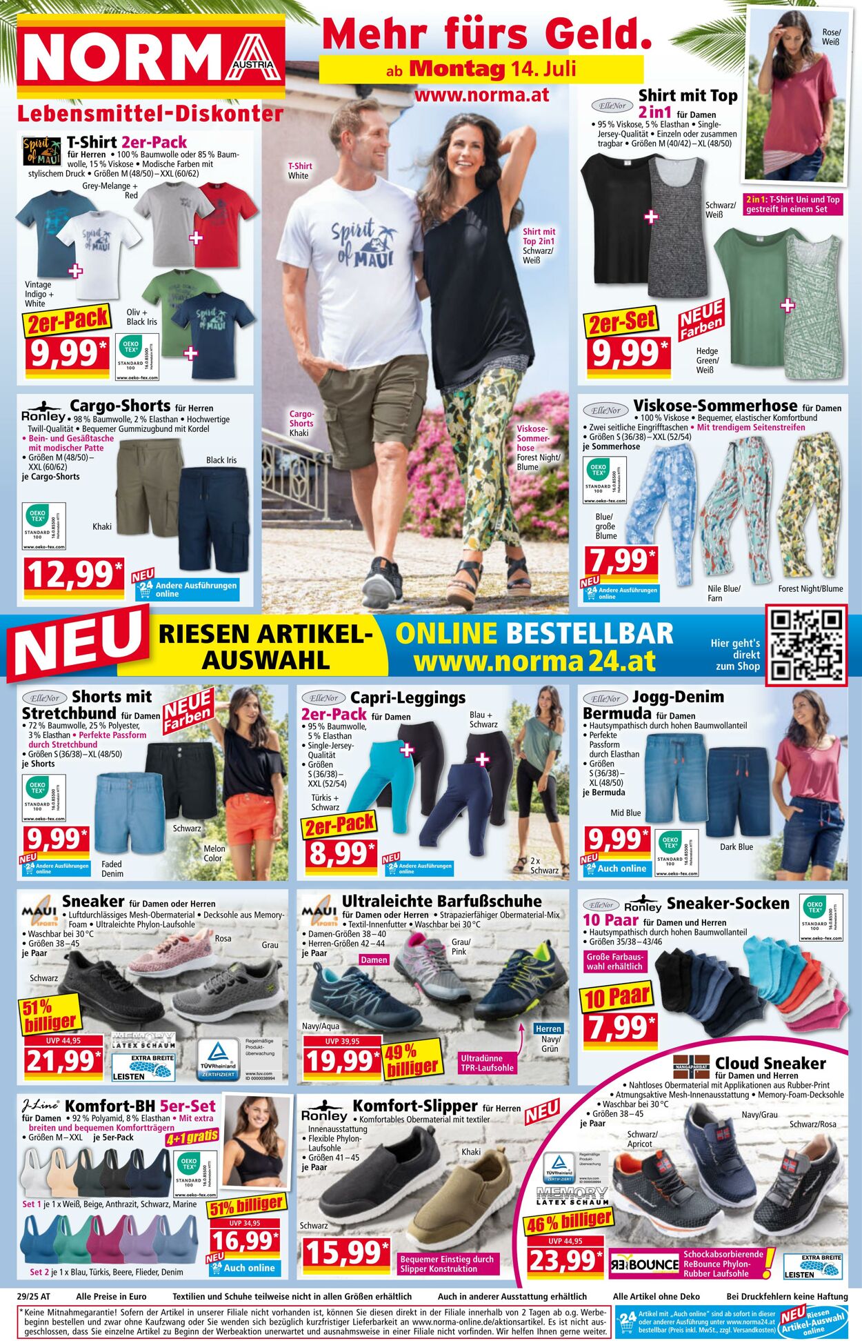 Prospekt Norma - Angebote für die Woche ab Montag, 14.07.
Prospekt teilen: 14 Jul, 2025 - 20 Jul, 2025