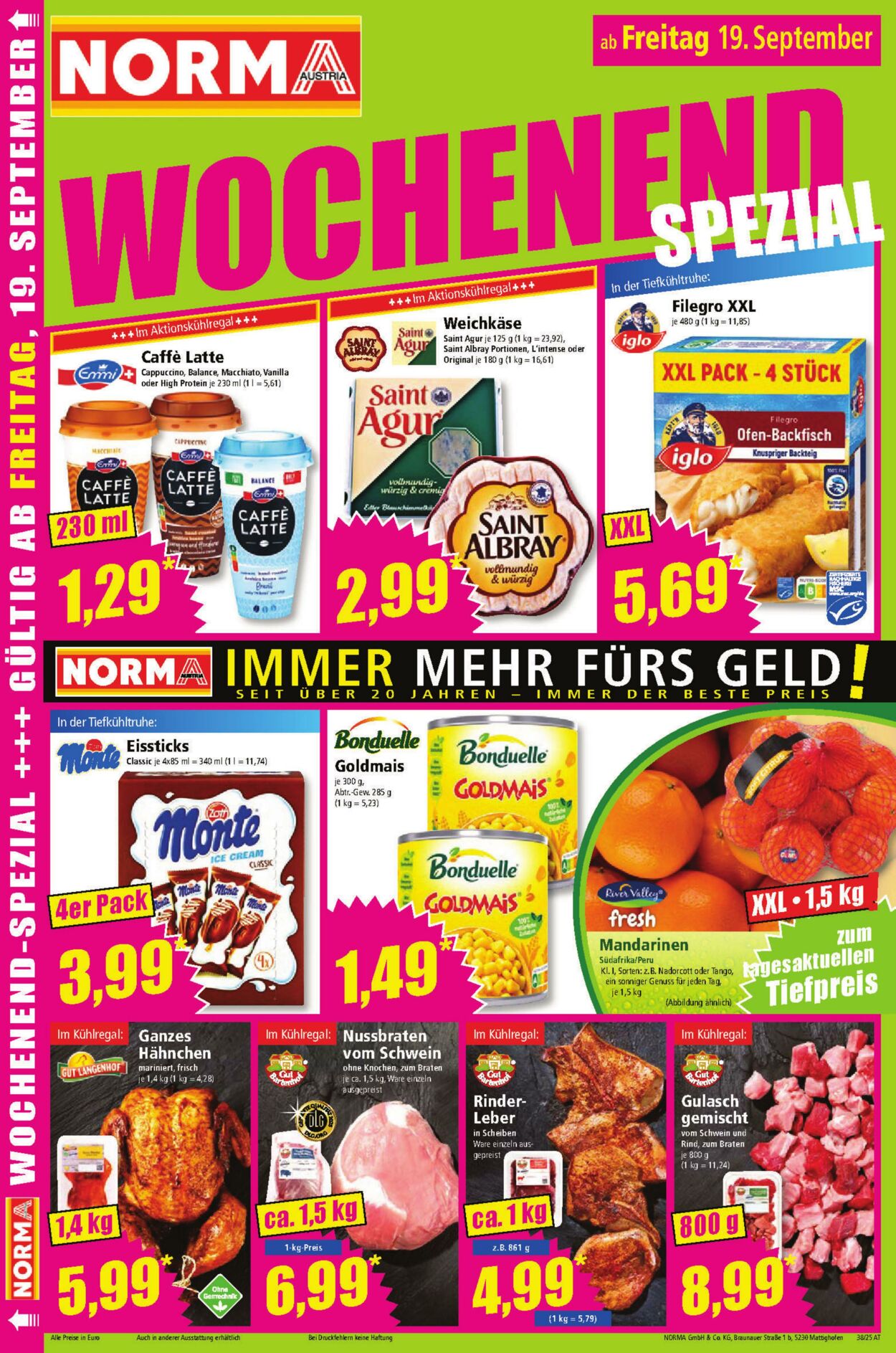 Prospekt Norma 15.09.2025 - 21.09.2025
