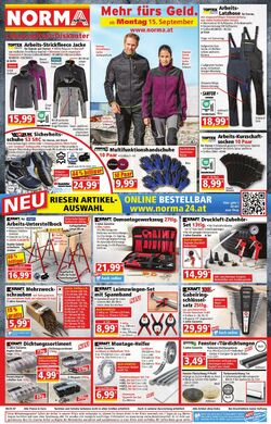 Prospekt Norma 15.09.2025 - 21.09.2025