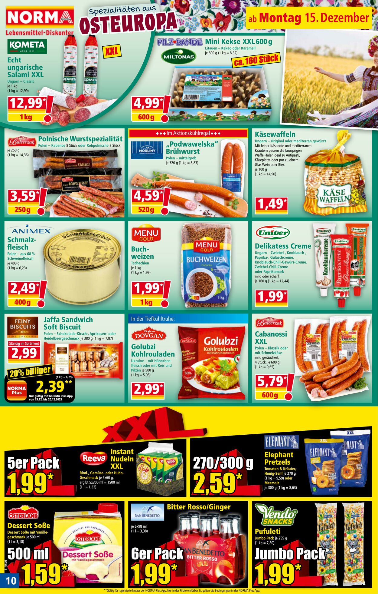 Prospekt Norma 15.12.2025 - 21.12.2025