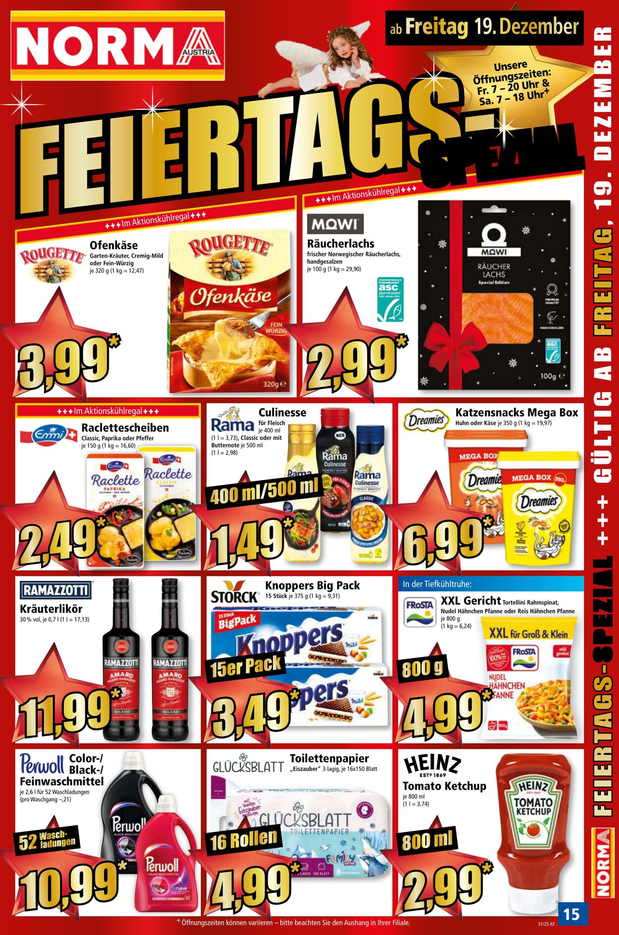 Prospekt Norma 15.12.2025 - 21.12.2025