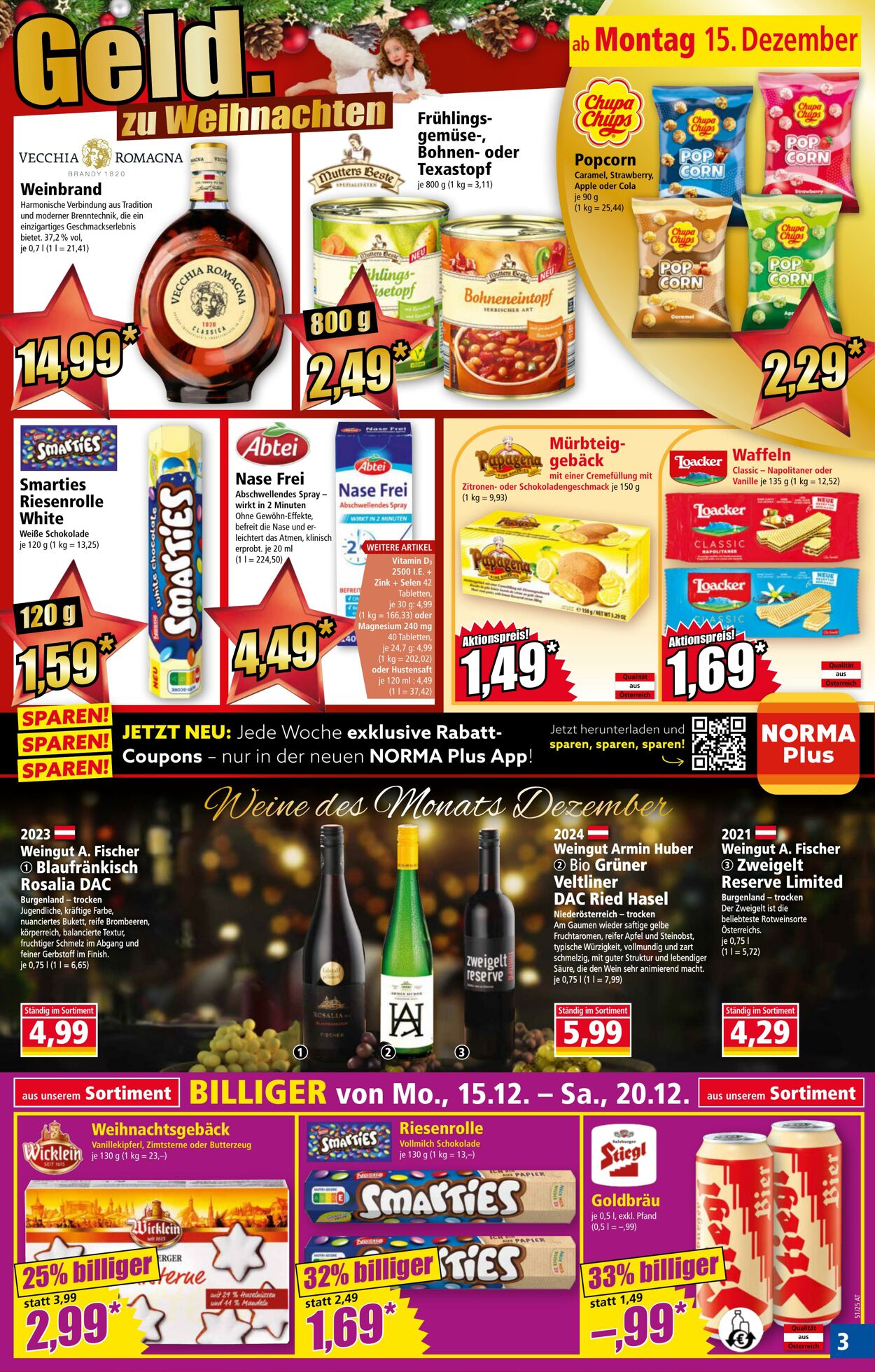 Prospekt Norma 15.12.2025 - 21.12.2025