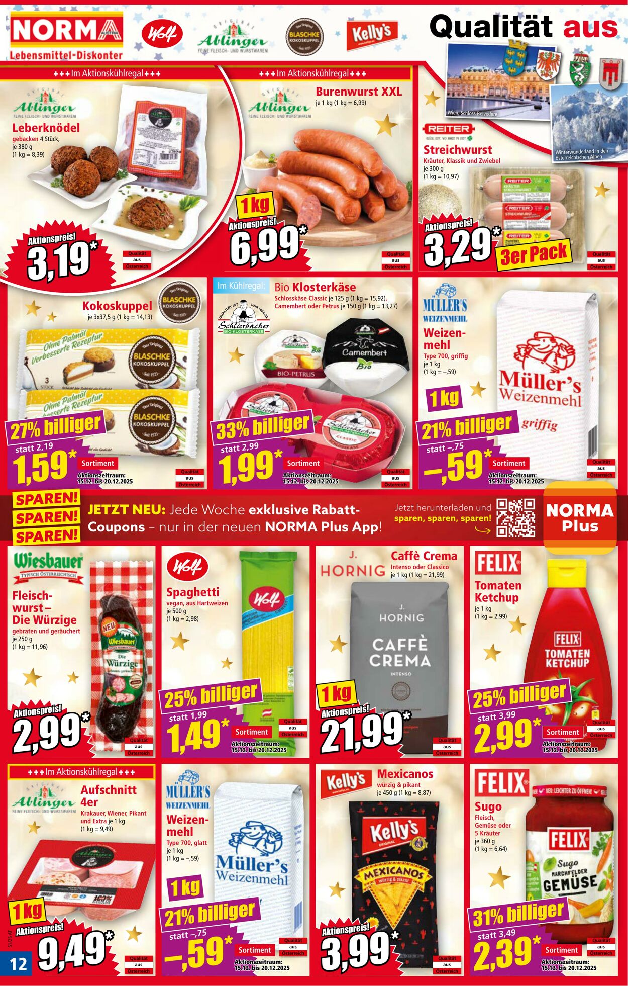 Prospekt Norma 15.12.2025 - 21.12.2025