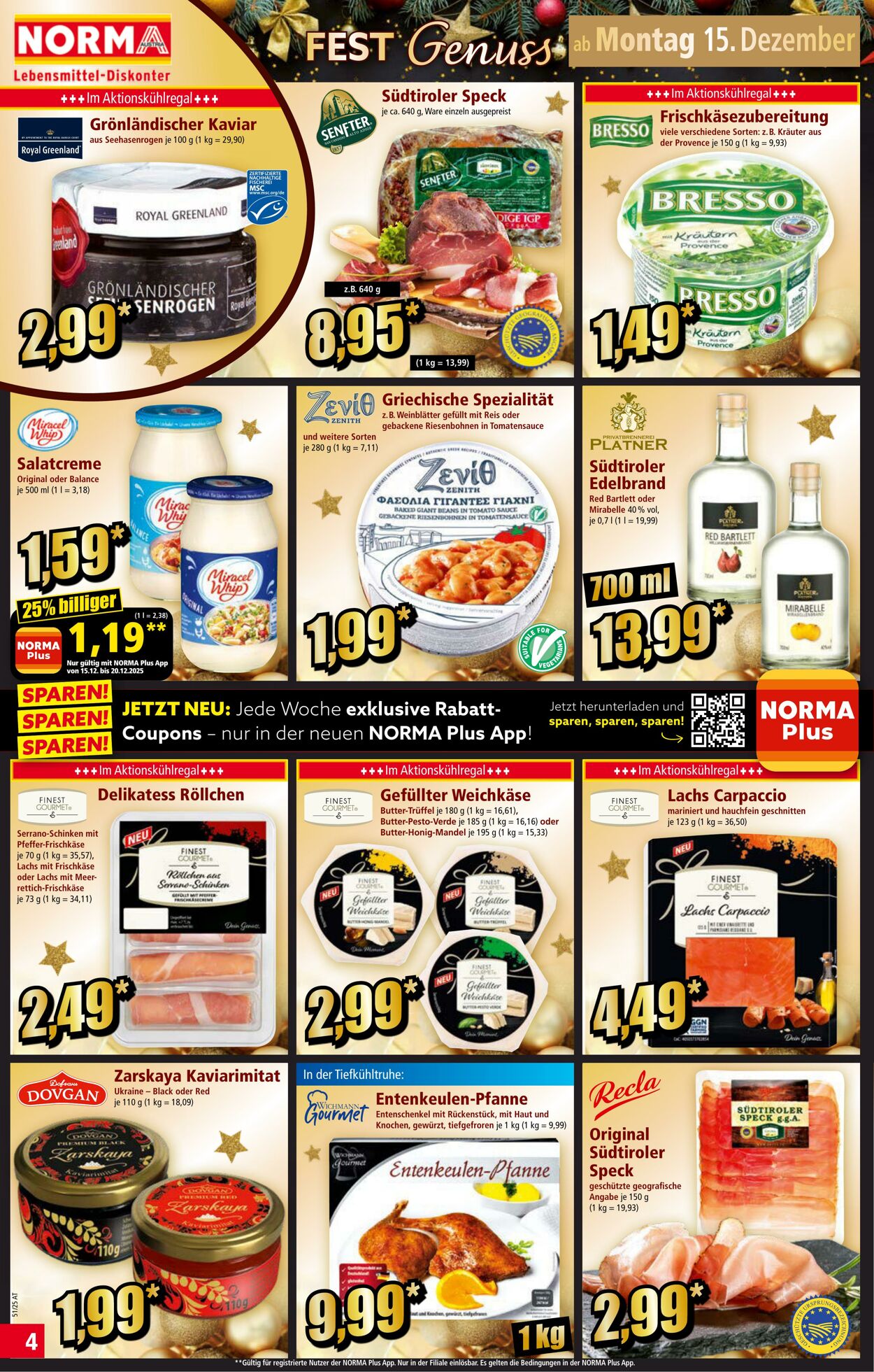 Prospekt Norma 15.12.2025 - 21.12.2025