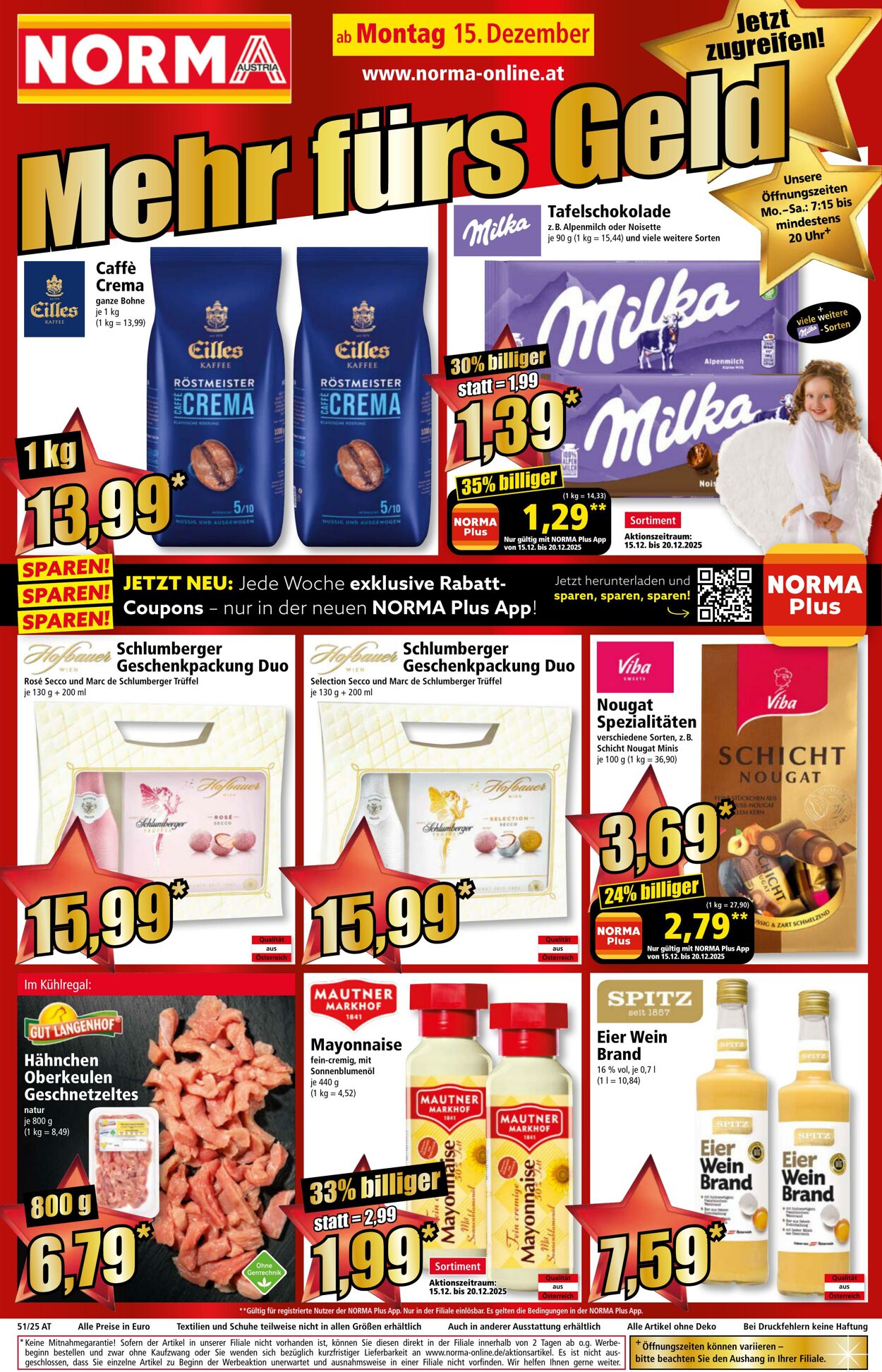 Prospekt Norma 15.12.2025 - 21.12.2025