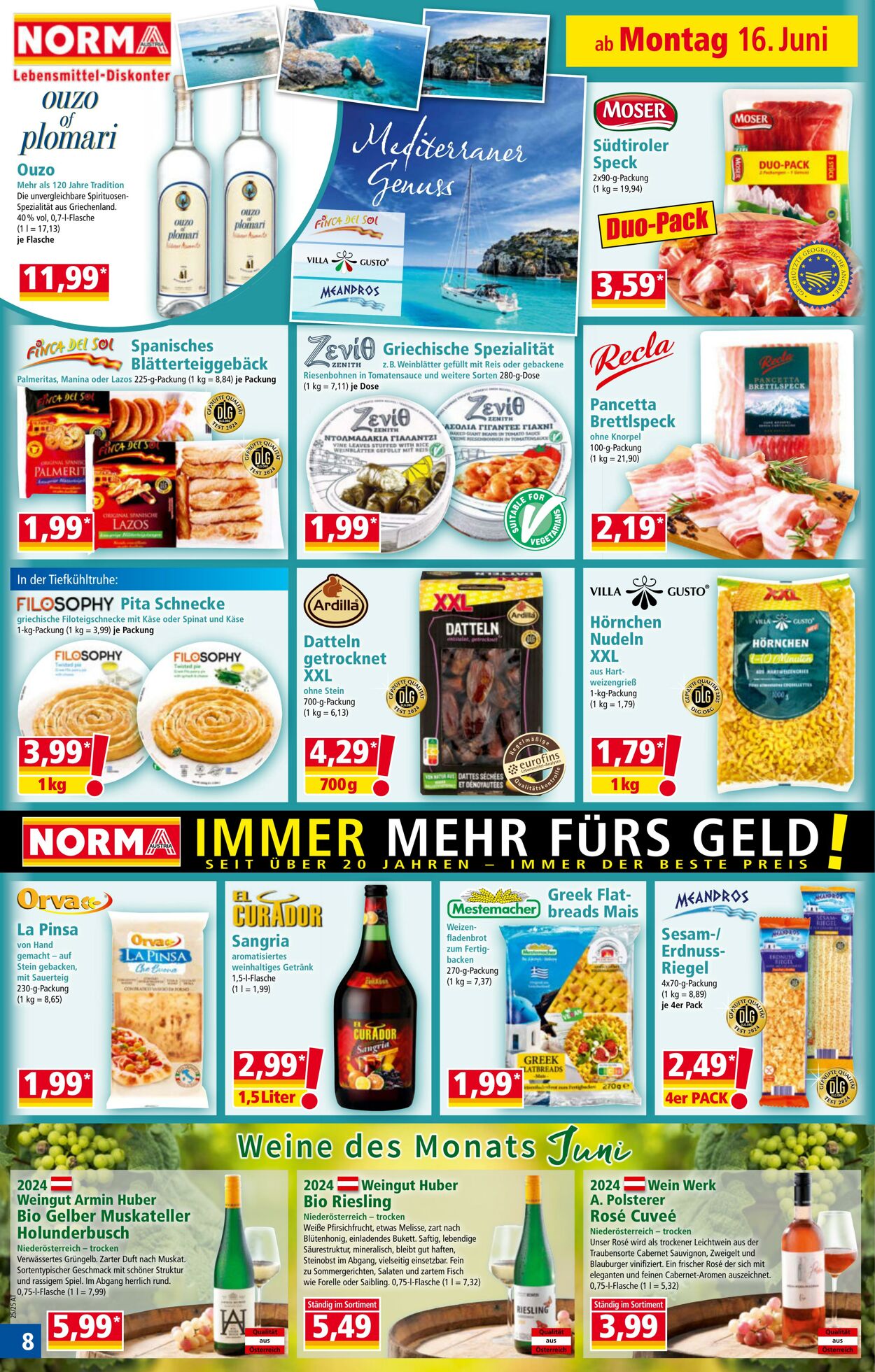 Prospekt Norma 16.06.2025 - 22.06.2025