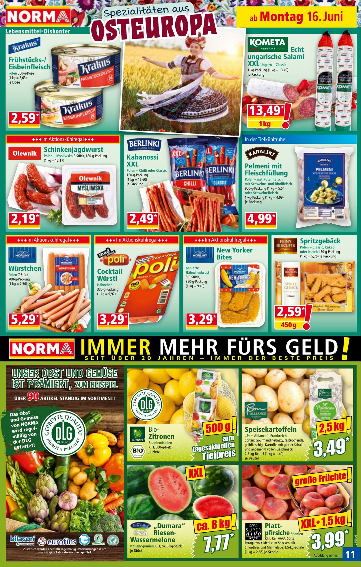 Prospekt Norma 16.06.2025 - 22.06.2025