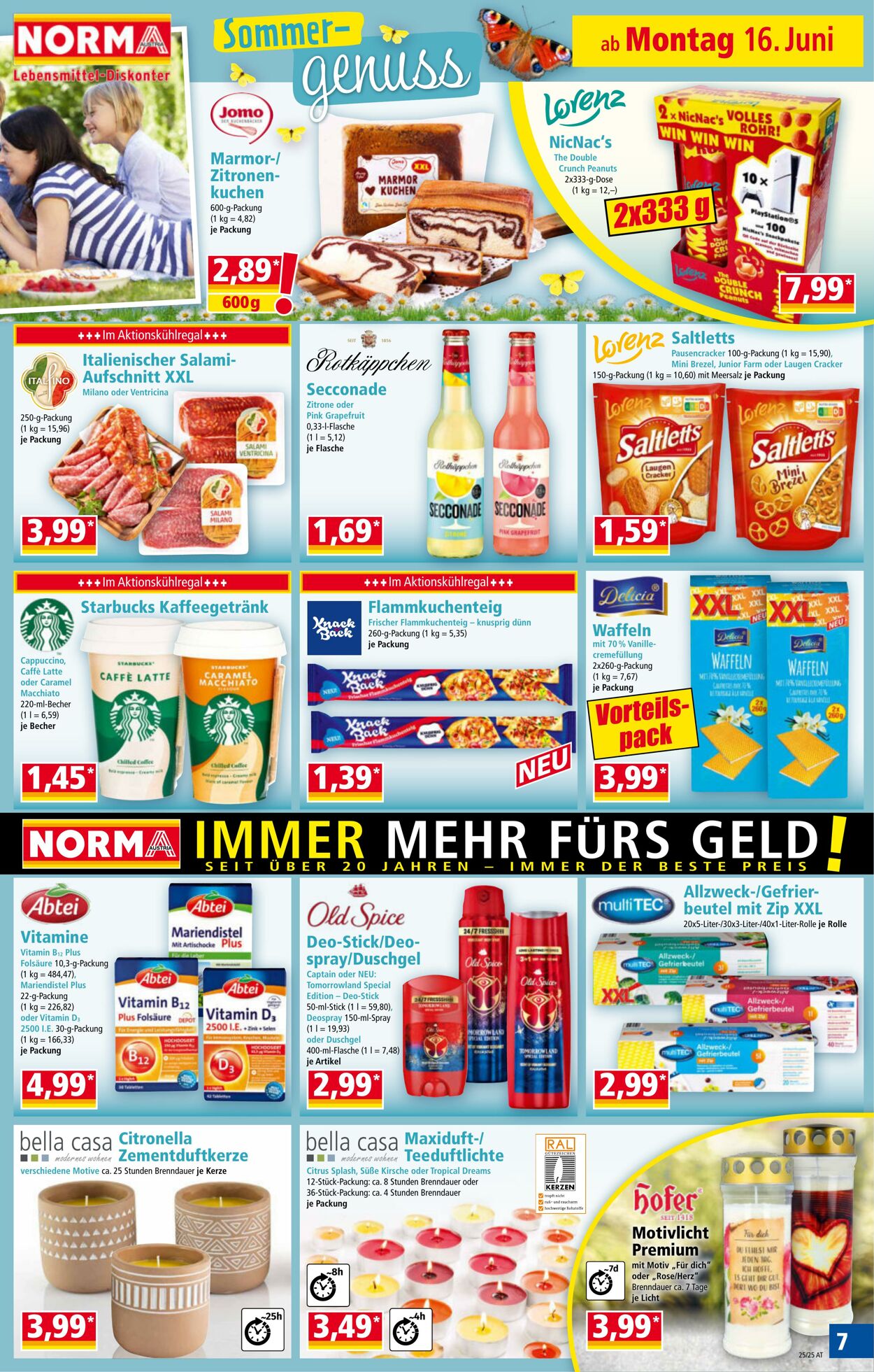 Prospekt Norma 16.06.2025 - 22.06.2025
