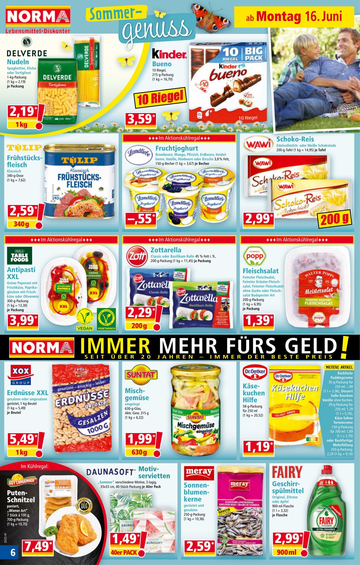 Prospekt Norma 16.06.2025 - 22.06.2025