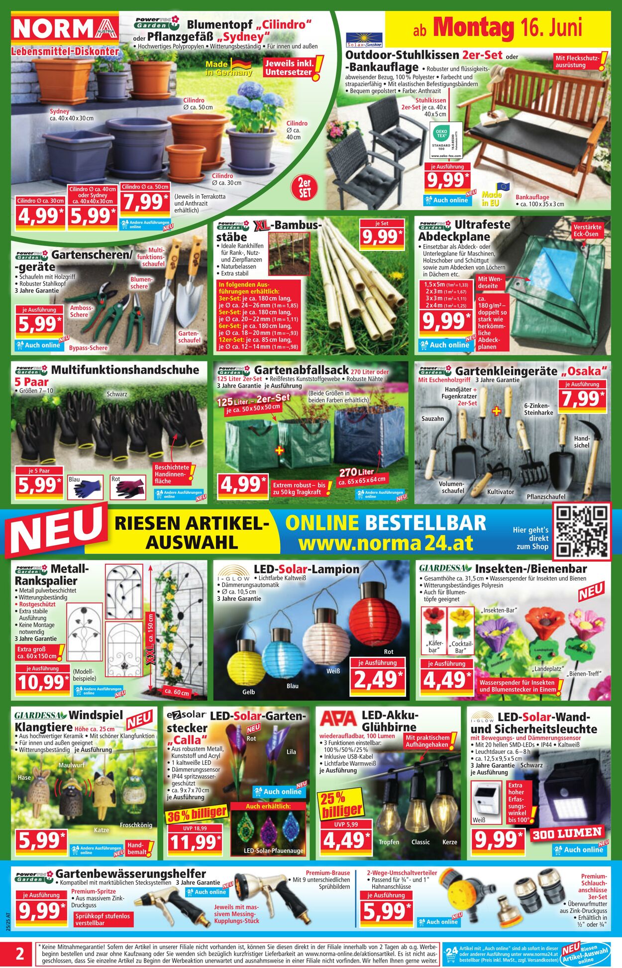 Prospekt Norma 16.06.2025 - 22.06.2025