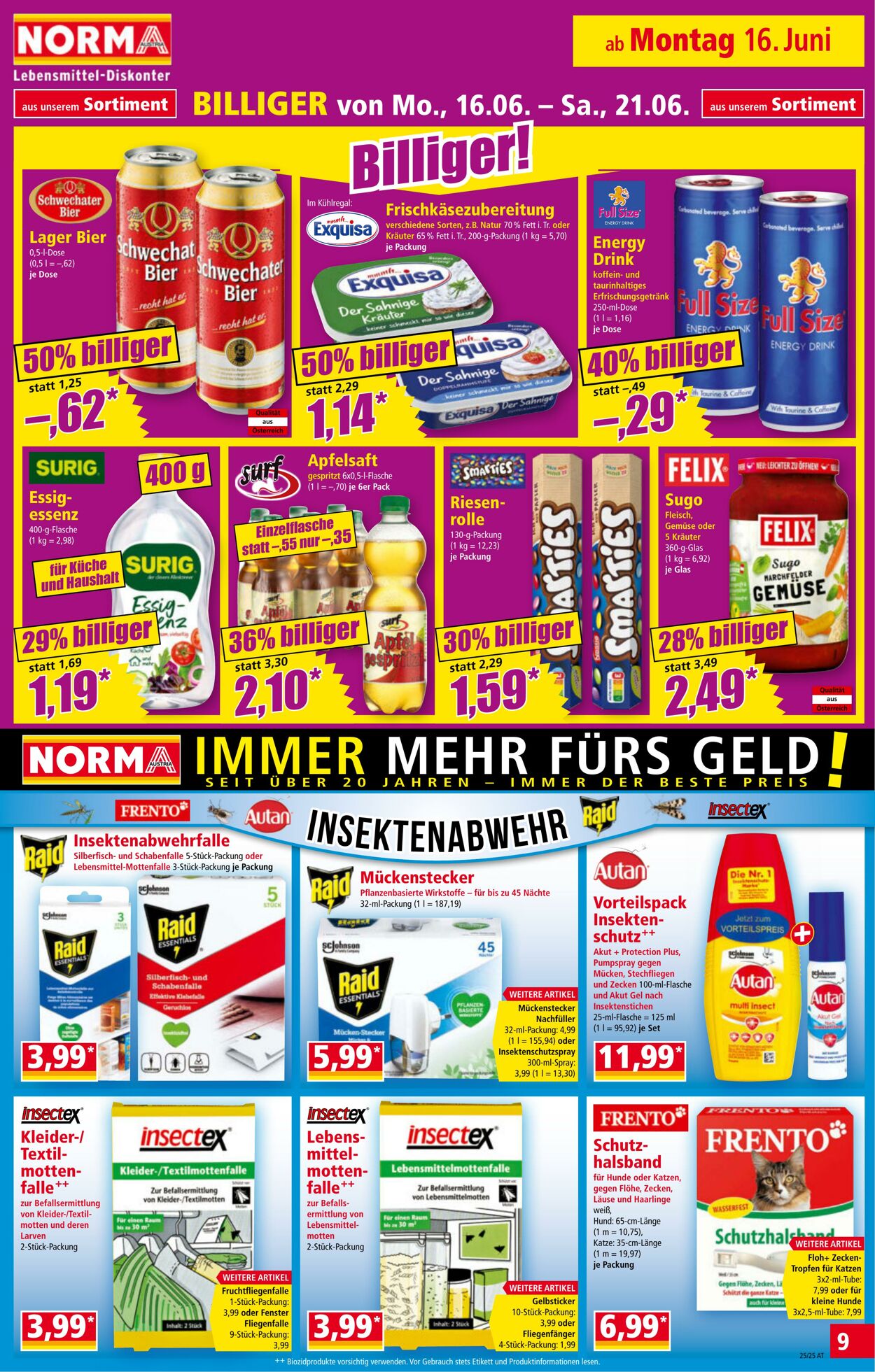 Prospekt Norma 16.06.2025 - 22.06.2025