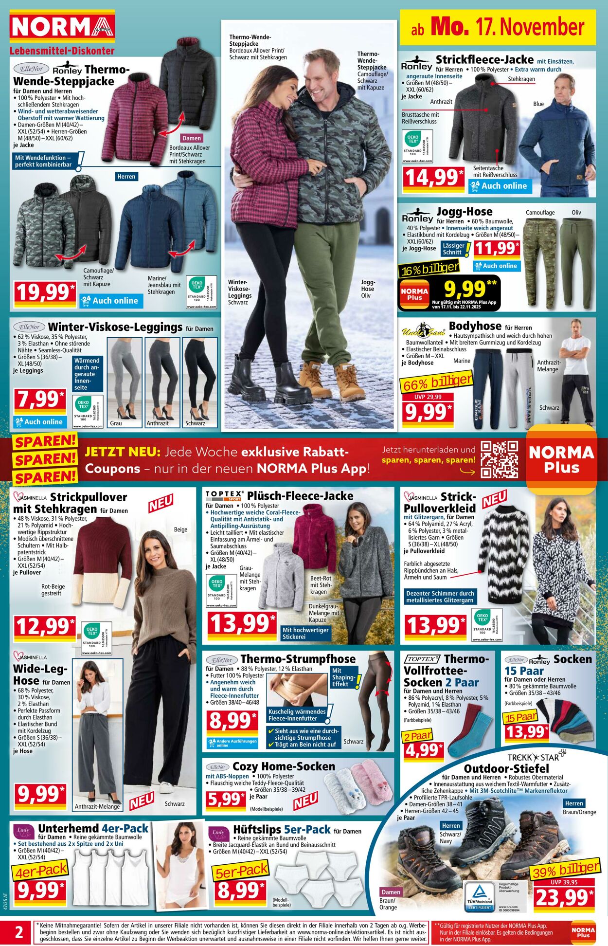 Prospekt Norma 17.11.2025 - 23.11.2025