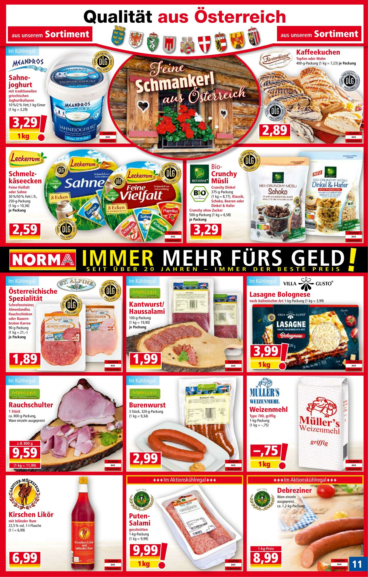 Prospekt Norma 18.08.2025 - 24.08.2025