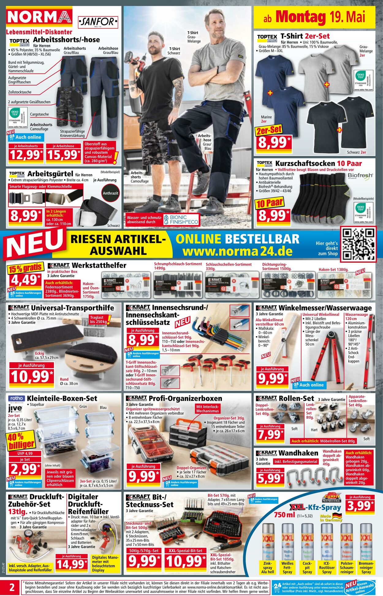 Prospekt Norma 19.05.2025 - 25.05.2025