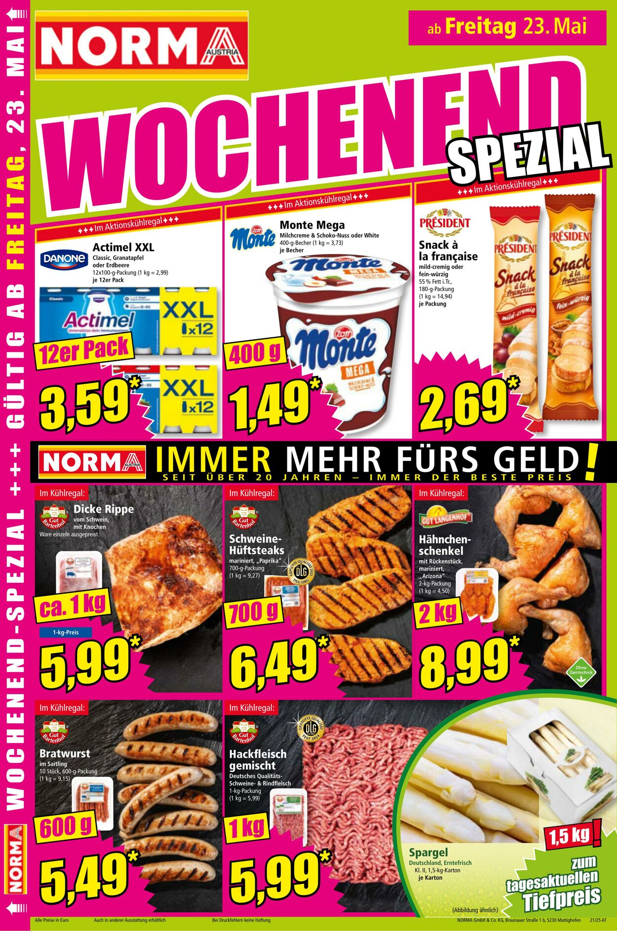 Prospekt Norma 19.05.2025 - 25.05.2025
