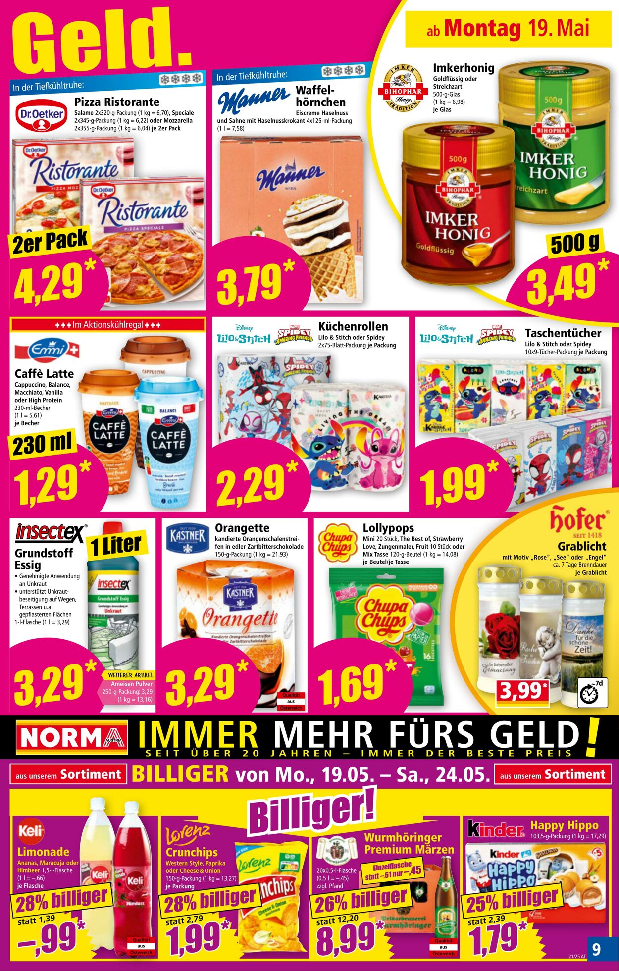 Prospekt Norma 19.05.2025 - 25.05.2025