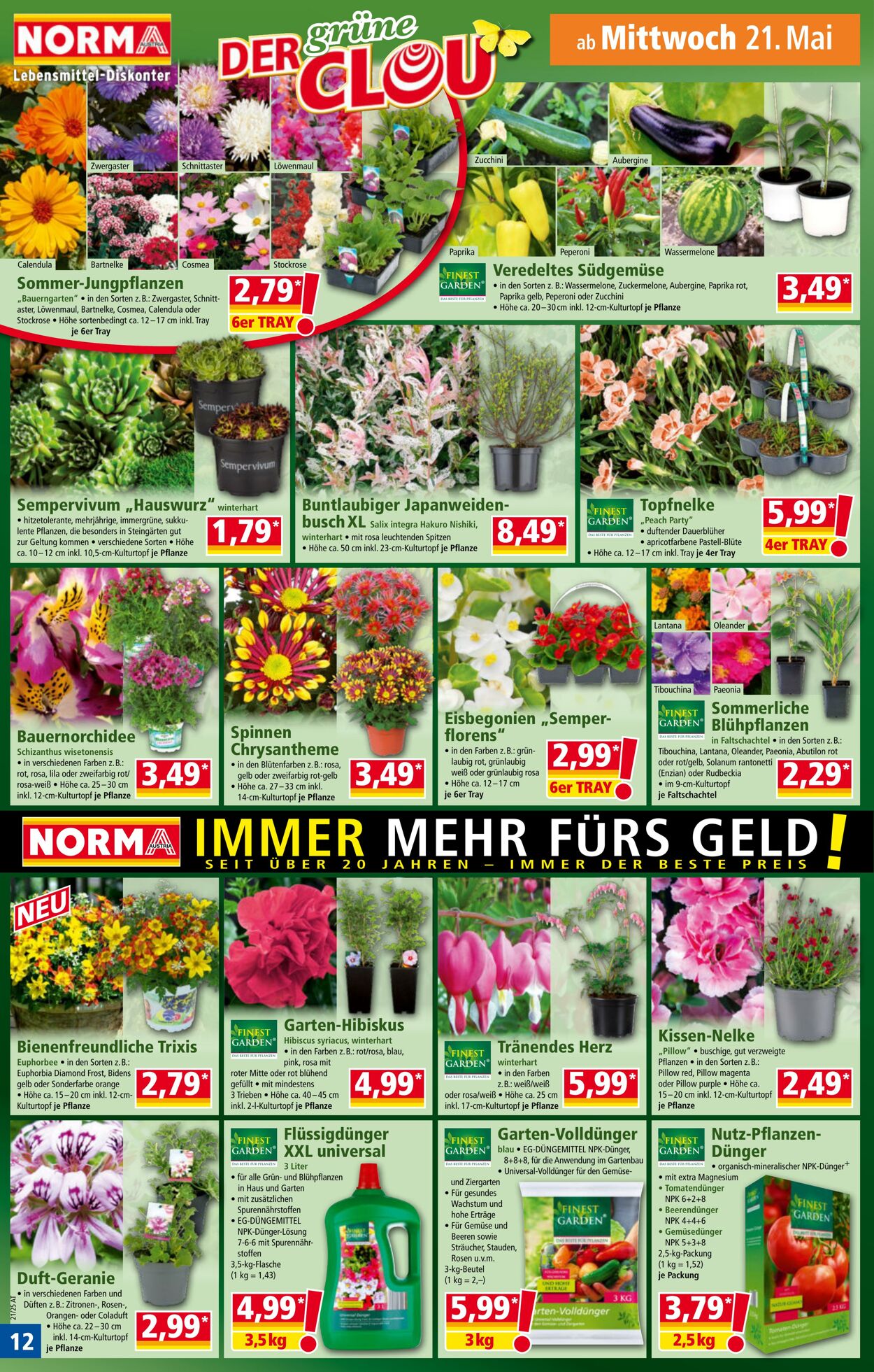 Prospekt Norma 19.05.2025 - 25.05.2025